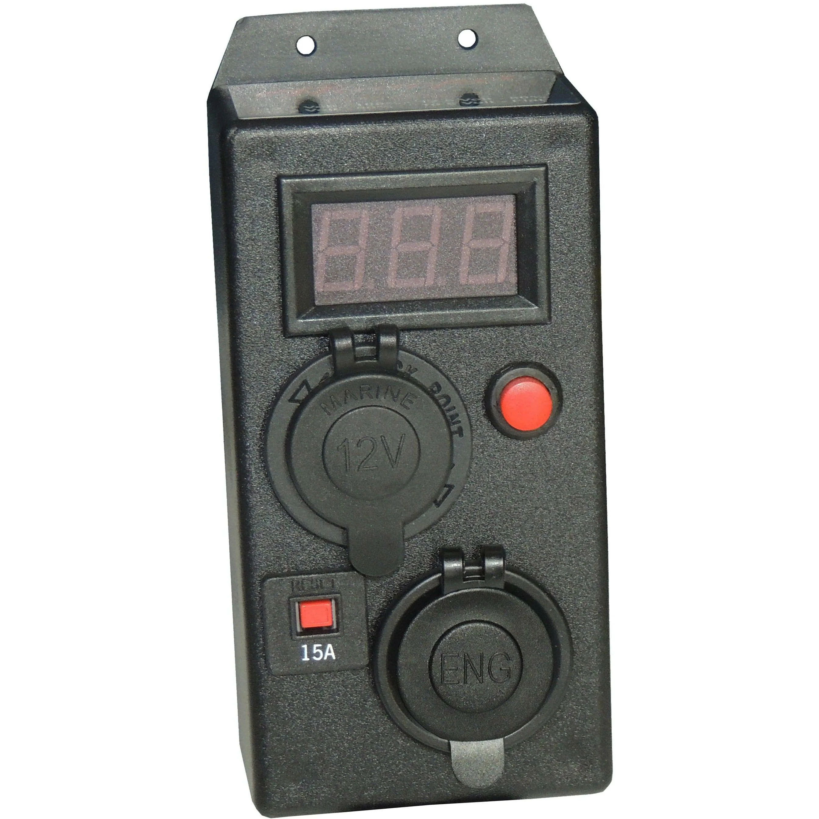12 Volt / 24 Volt Control Box (Accessory) Volt meter - Cigarette + Engel