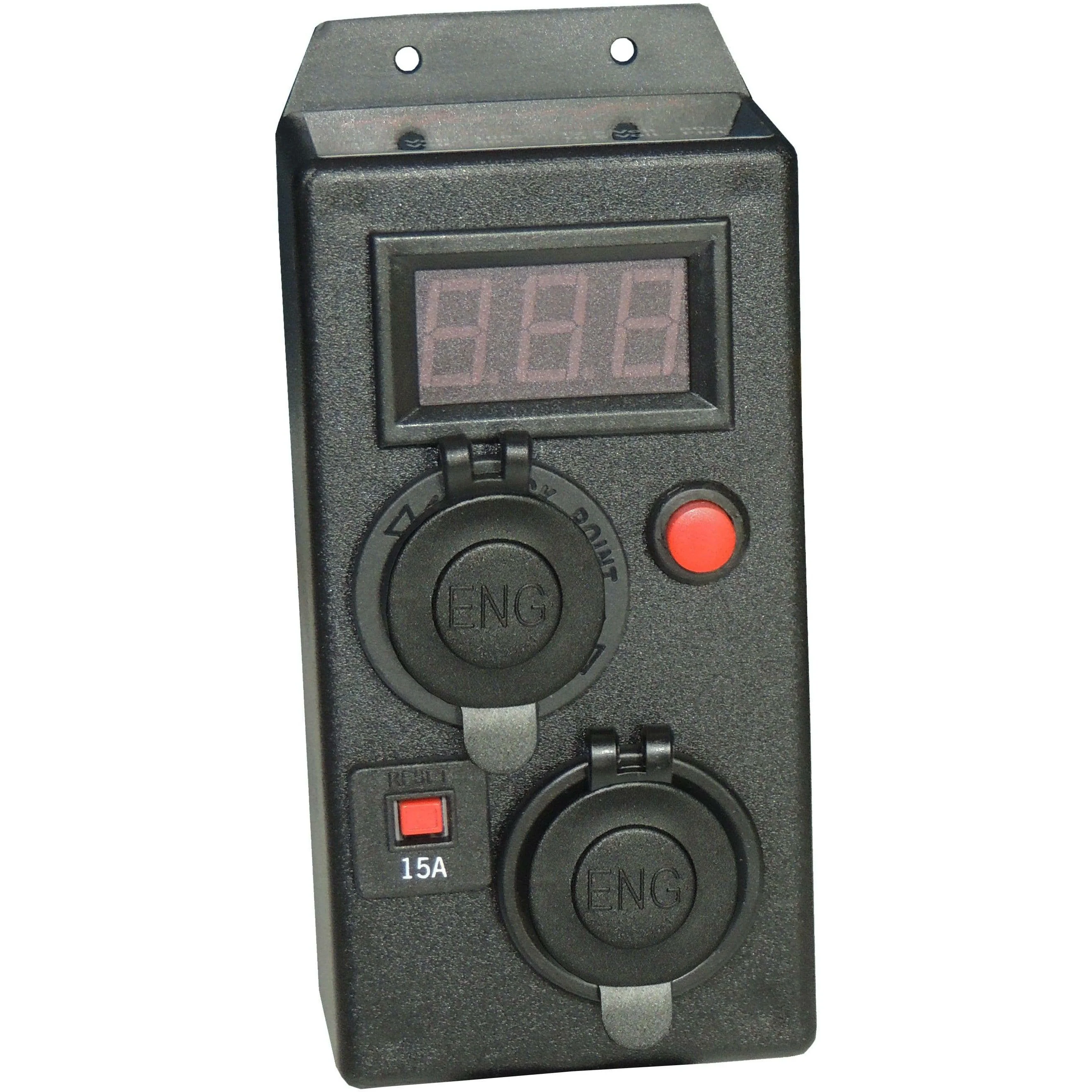 12 Volt / 24 Volt Control Box (Accessory) Volt meter - Cigarette + Merit - Image 5