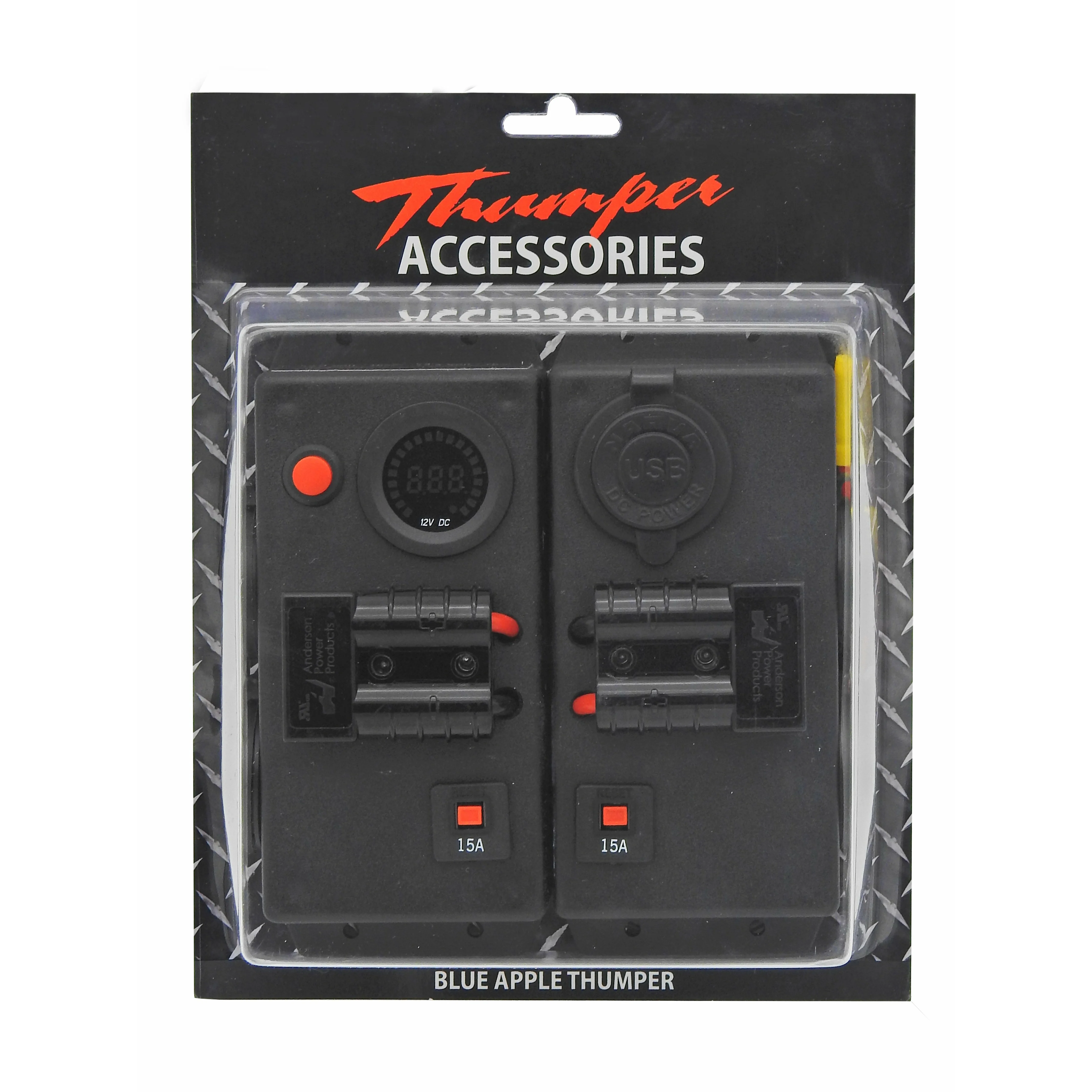 12 Volt Control Box VOLT - Double SIDE - 2 x Cigarette + 2 x Engel socket + Dual USB + 2x Anderson #82 - Image 3
