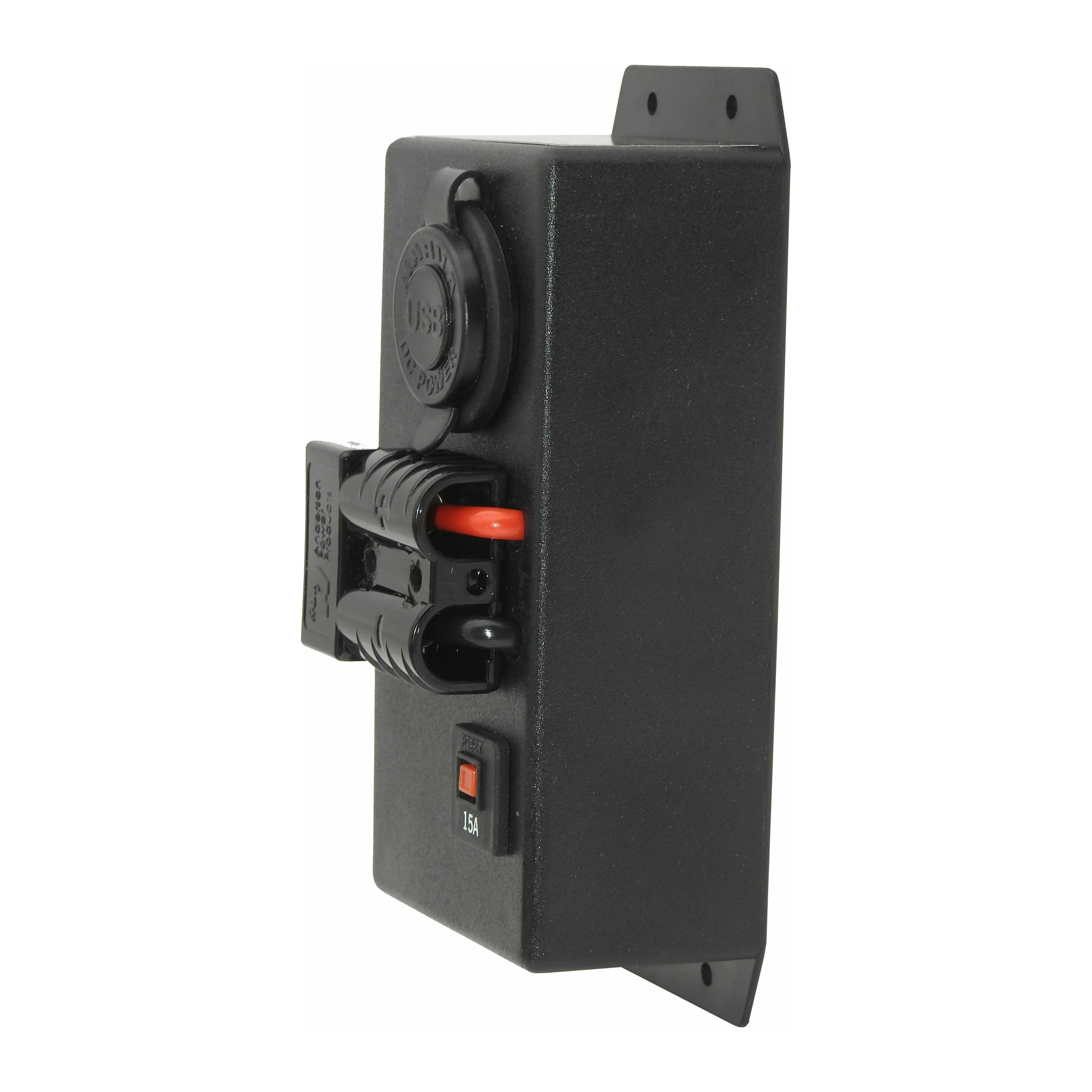 12 Volt Control Box Left - Dual USB + Cigarette + Engel + 50Amp Anderson #76 - Image 4
