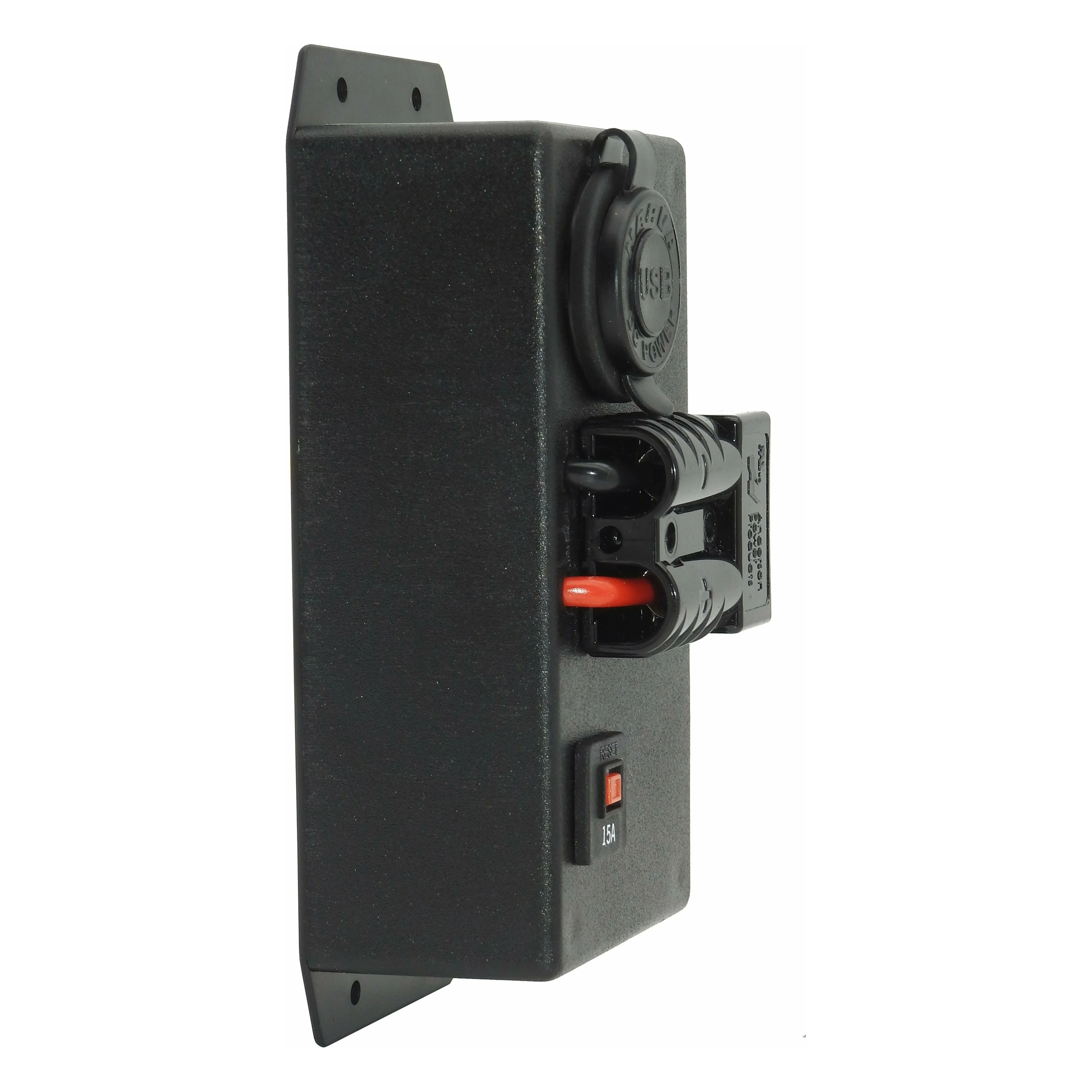 12 Volt Control Box - RIGHT - DUAL USB + Cigarette + Merit + 50Amp Anderson #79 - Image 4