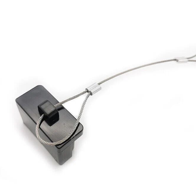120A / 175A Black Anderson Plug Push On Dust Cap Cover With Wire
