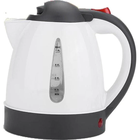 12V White Kettle - 1L   Camping Kettle from cigarette plug | 3122
