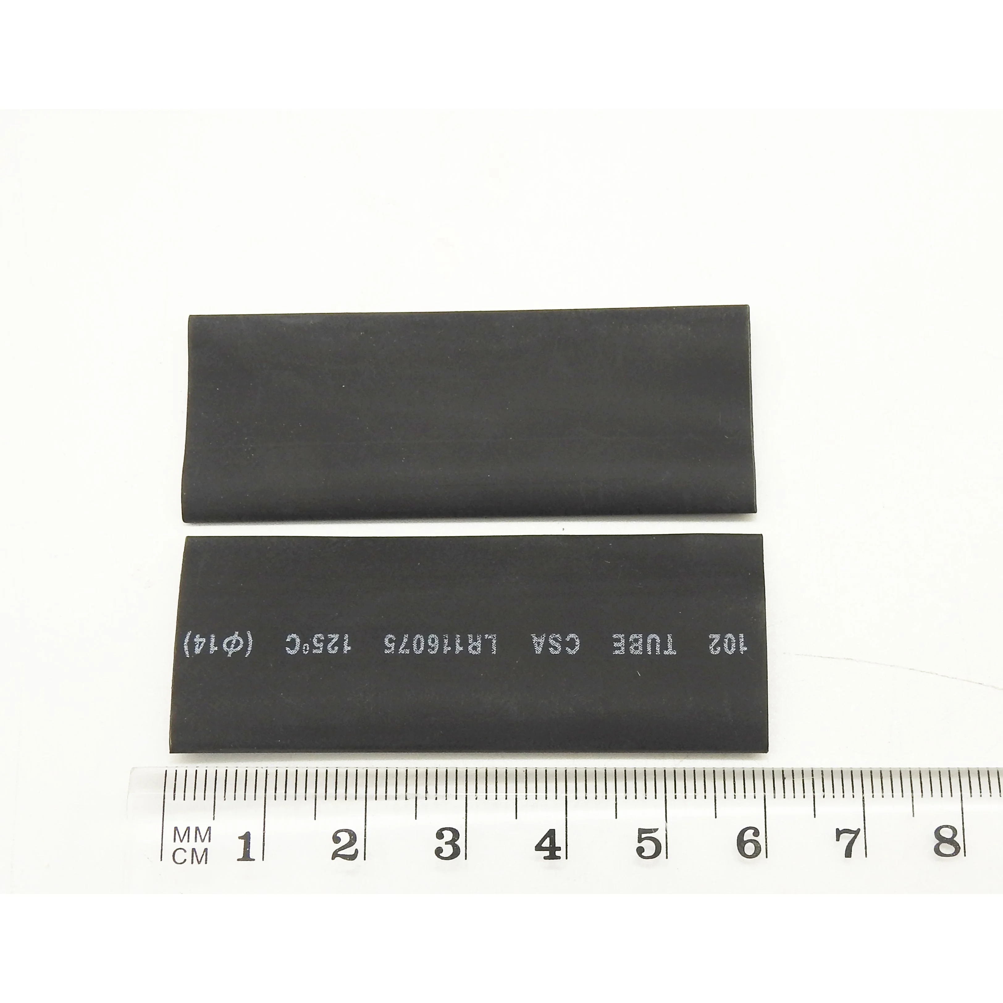 14mm Black Heat shrink tubing for cable 60mm x 24mm  | Pk 50 pieces