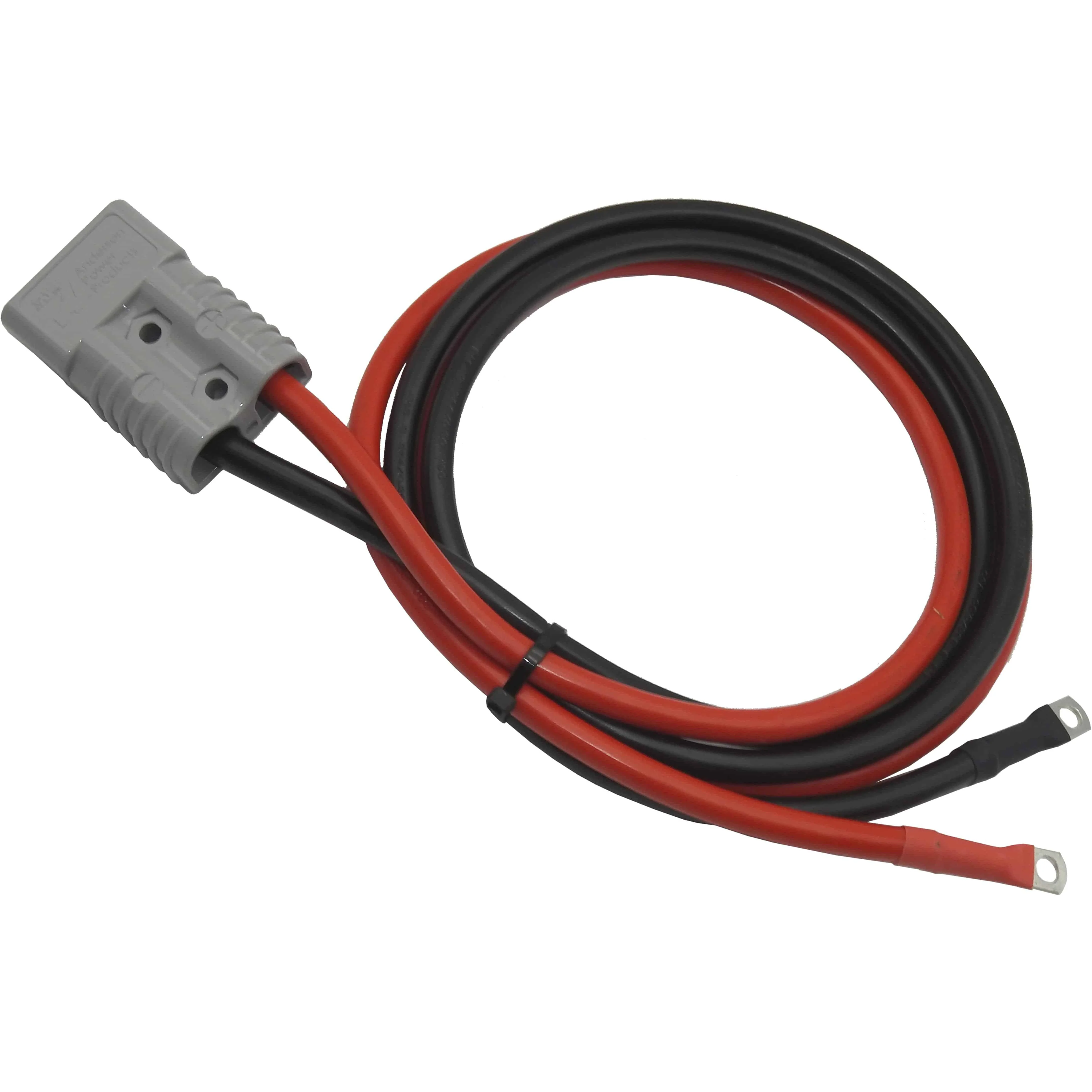 175 Amp Anderson to ring terminals 25sq cable 8mm eyelets Choose your length