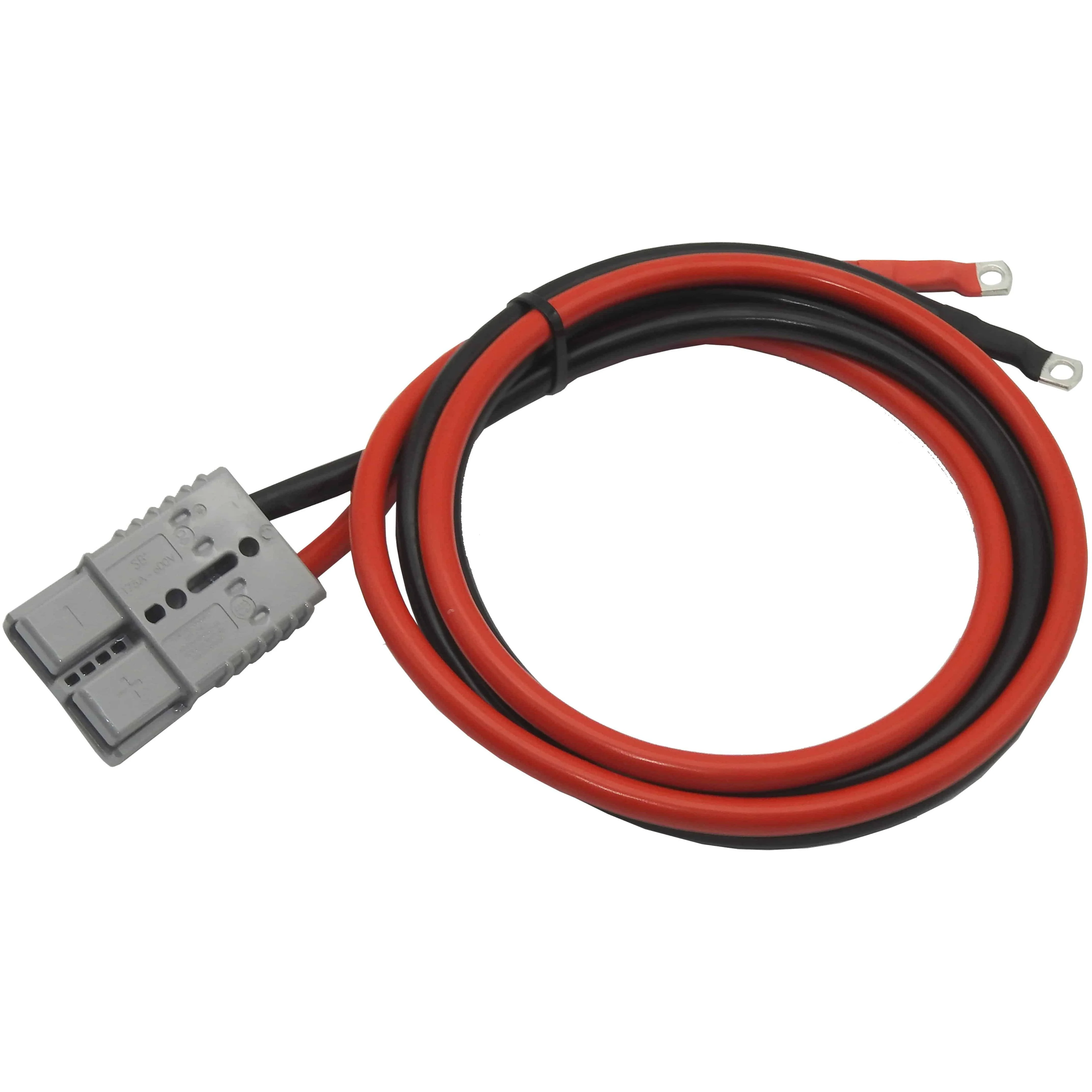 175 Amp Anderson to ring terminals 25sq cable 8mm eyelets Choose your length - Image 2