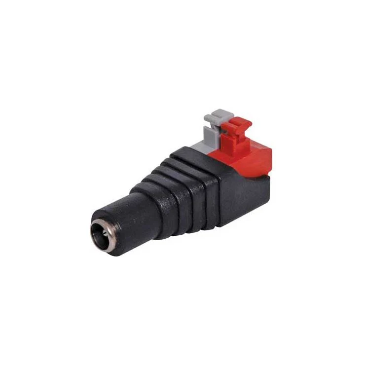 2.1mm Spring Terminal DC Power Line Socket Female | P0611
