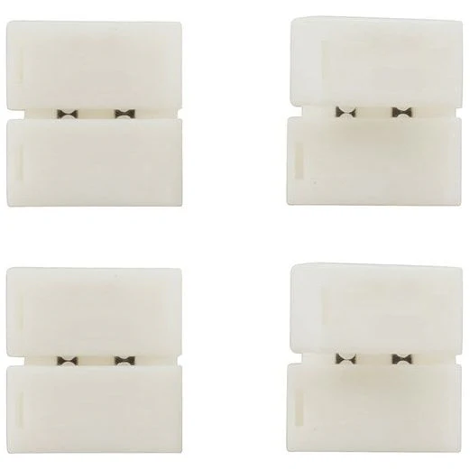 2 Pin LED Strip Connector Straight Joiner - 4 Pack | ZD0644 - Image 2