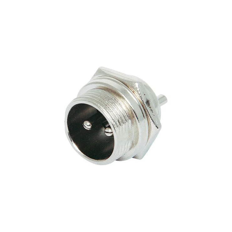 2 Pin Male Chassis Mount Connector | P0953