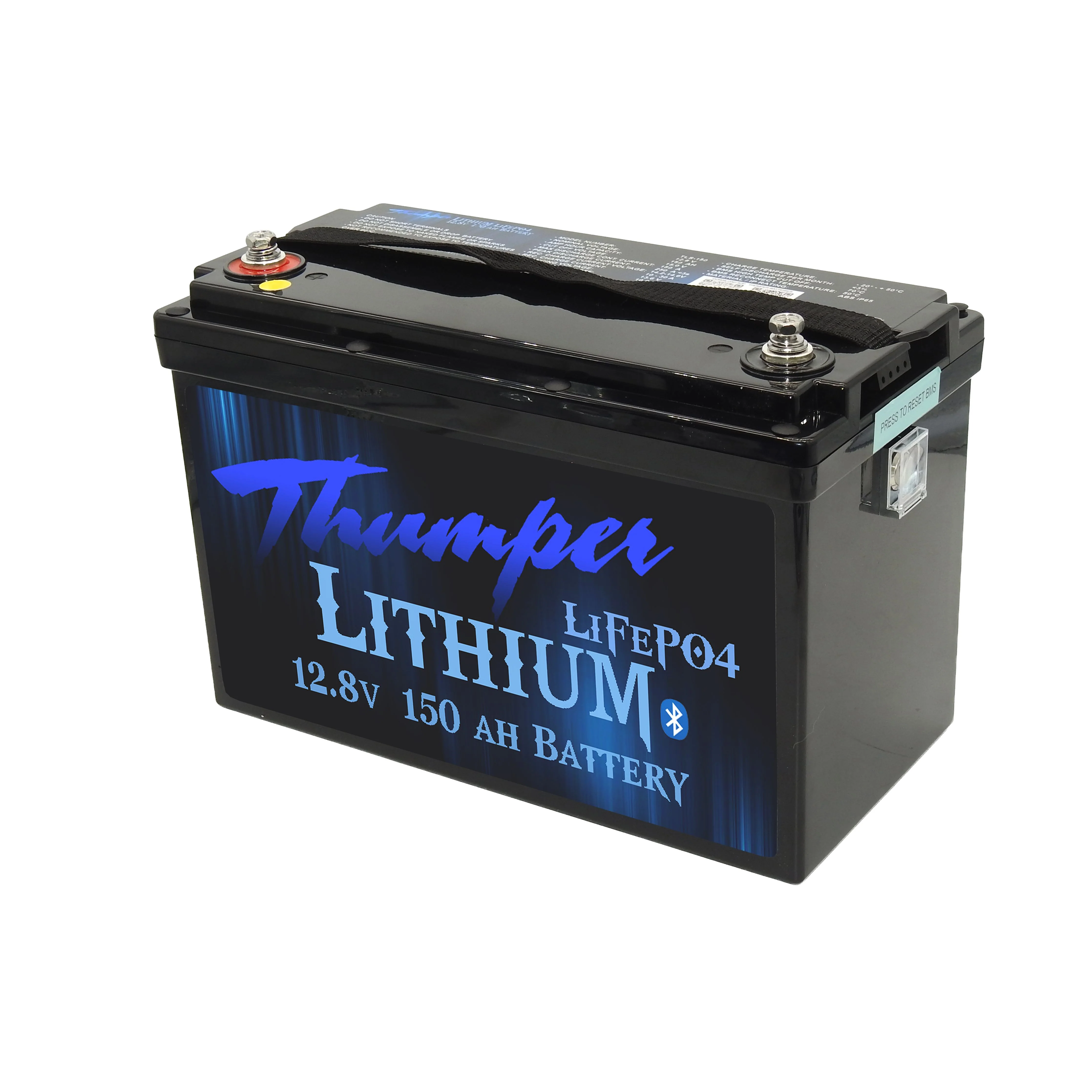 Thumper Lithium 150 AH Standard LiFePO4 Deep cycle Battery TLS-150 | 3 year warranty