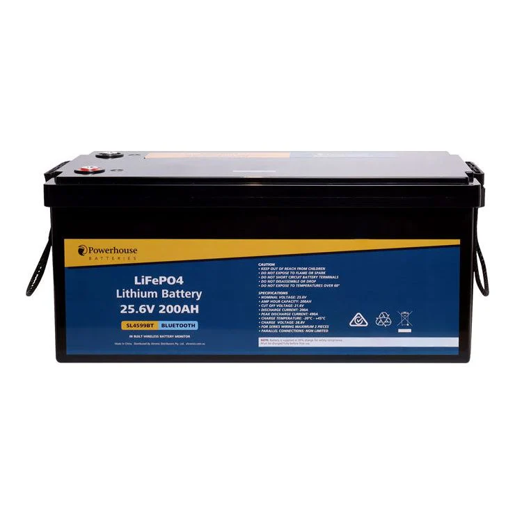 24Volt 200Ah Lithium LiFePO4 Battery M8 With Bluetooth