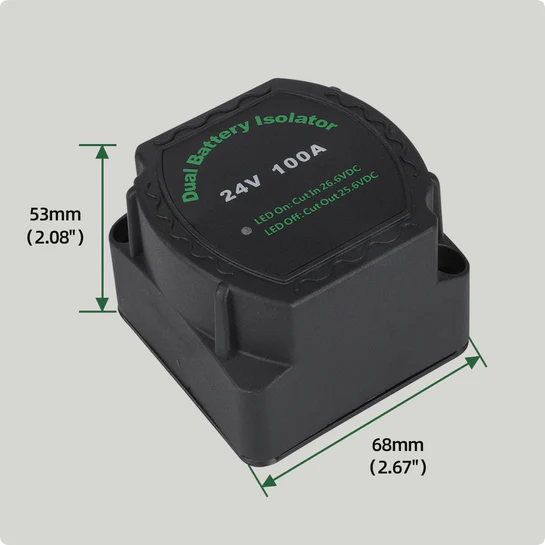 24 Volt VSR Vehicle Isolator 100Amp - Image 2