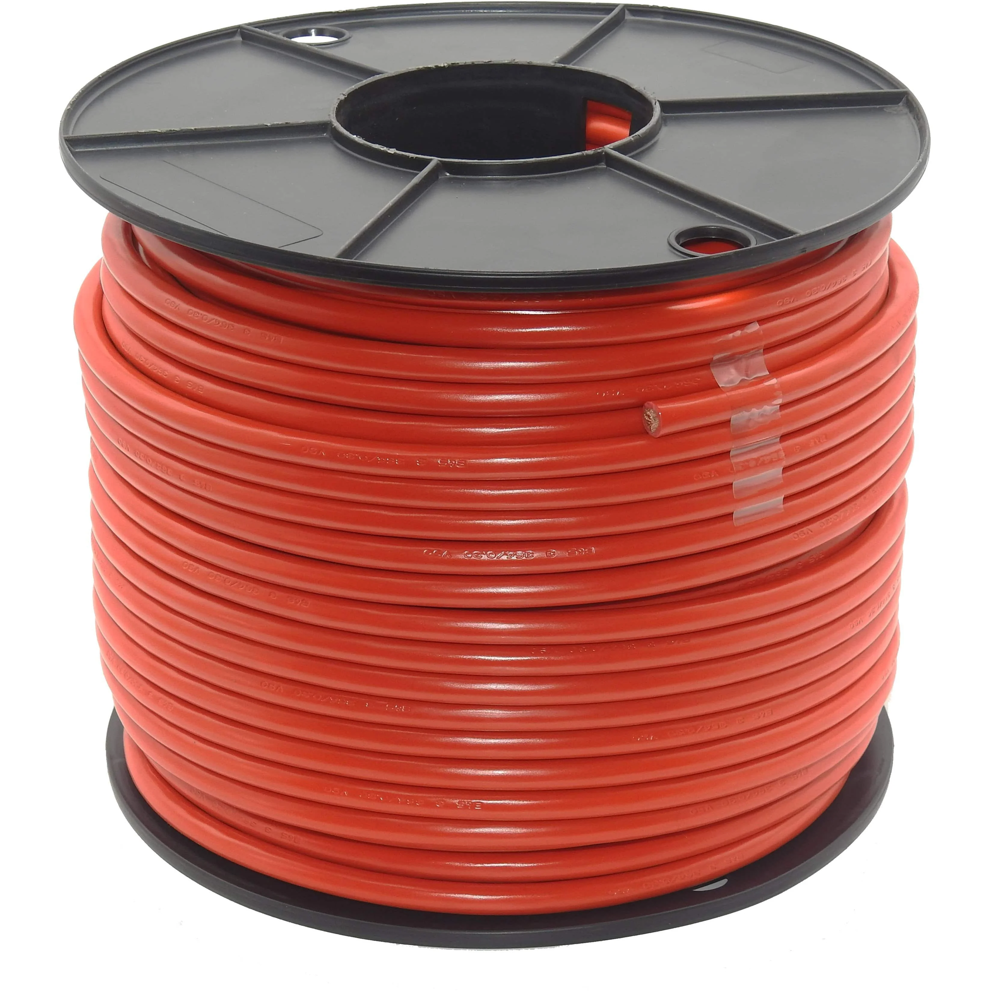 25mm (3B&S) SINGLE Automotive cable - RED- rated to 170Amps continuous