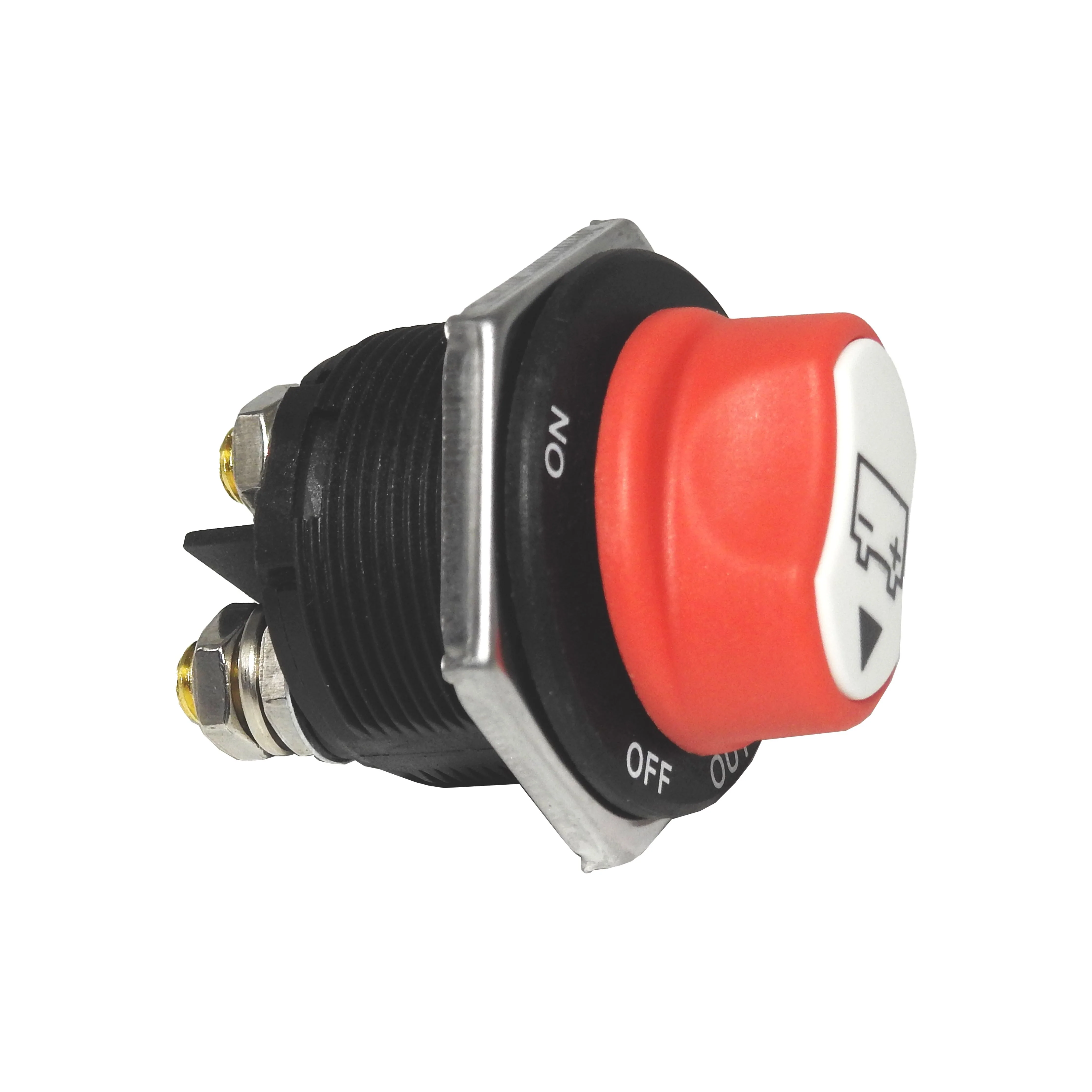 3 Way Battery Master Switch with Removable Key 100/200Amp | SW-OUT - Image 3