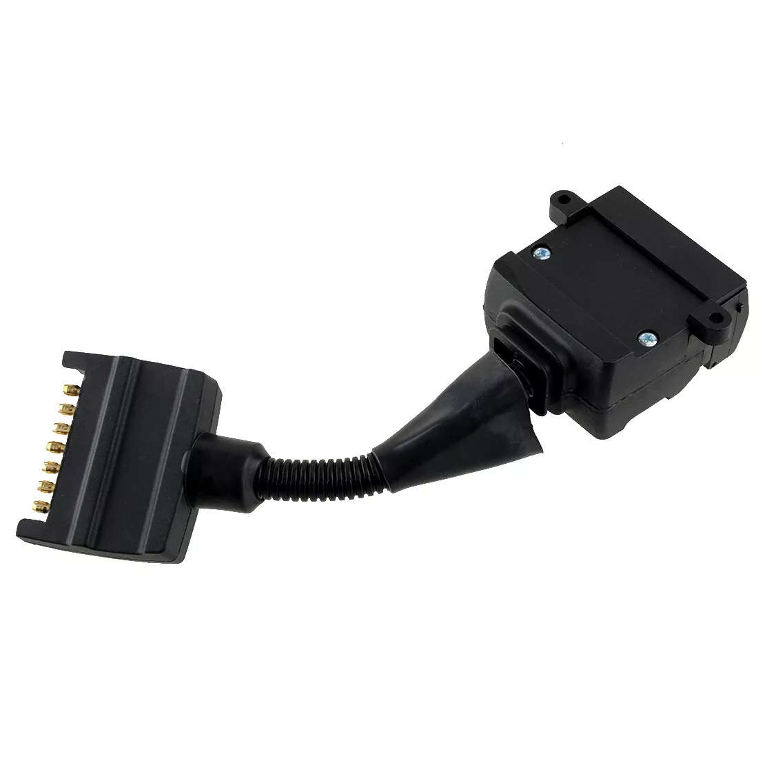 7 Pin Flat Plug to 12 Pin Female Socket Trailer Adaptor | 3621