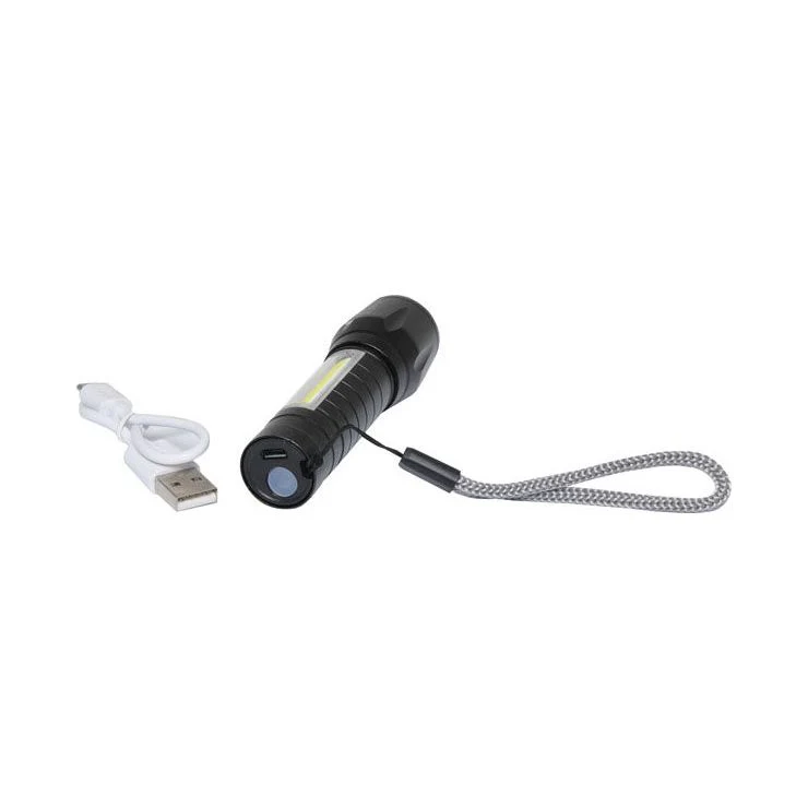 3W LED USB Hand Torch and Lantern | X0209B - Image 3