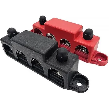 4 way Bus Bar Power Distribution Block 150A Positive or Negative - Image 4