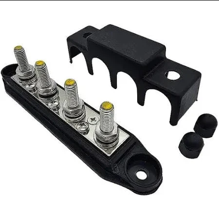 4 way Bus Bar Power Distribution Block 150A Positive or Negative - Image 5