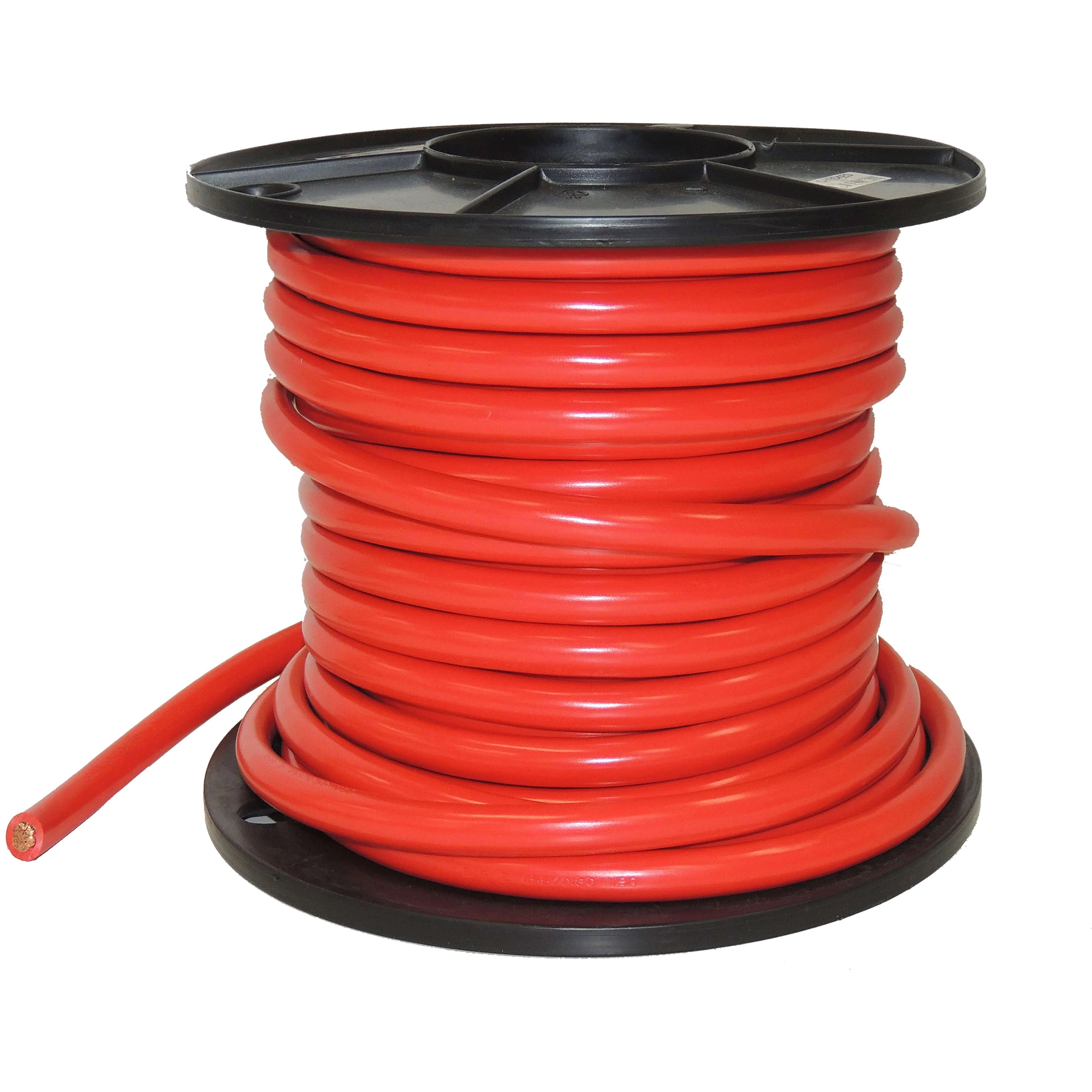 49mm (0B&S) SINGLE Automotive cable - RED - rated to 246Amps continuous