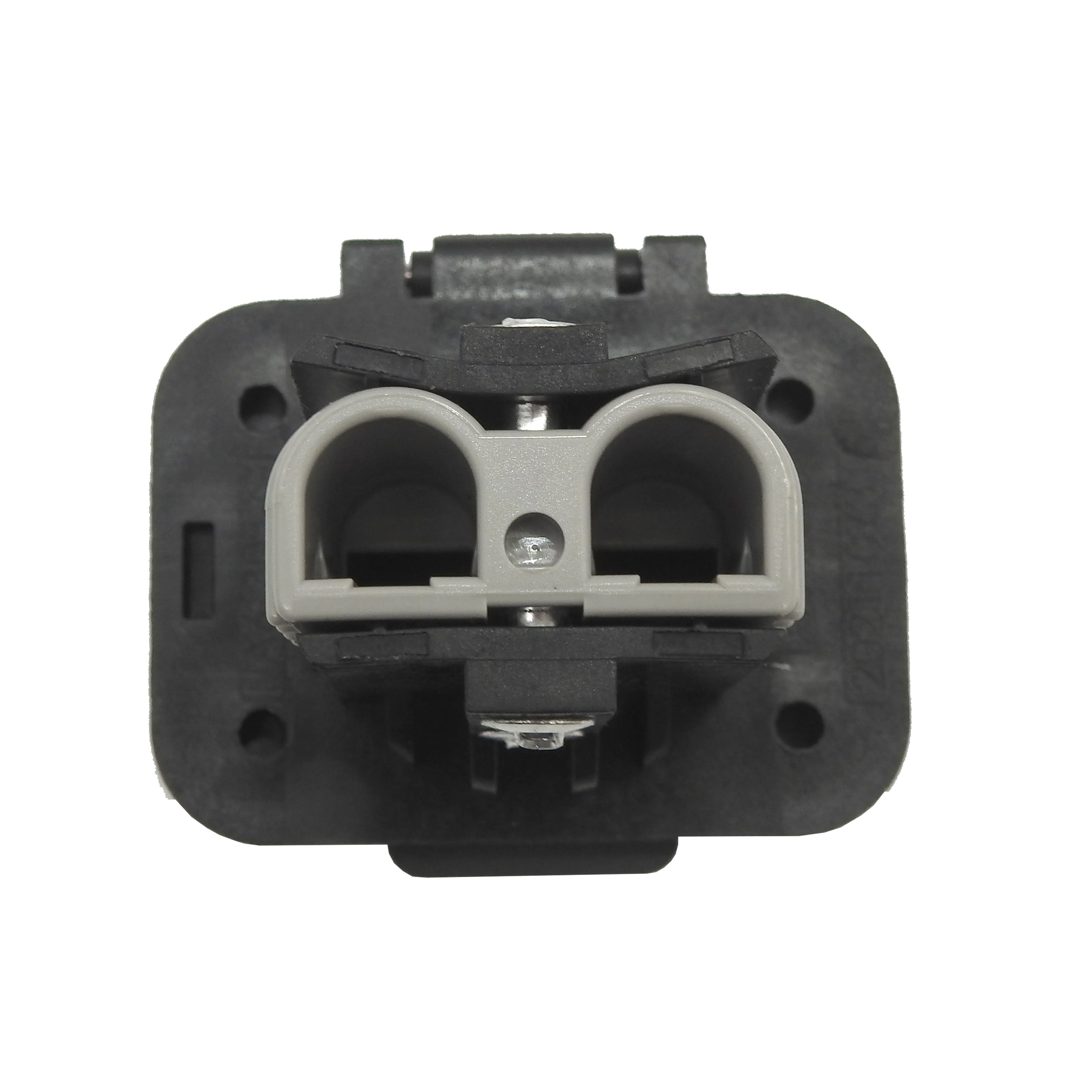 50 Amp Anderson Flush mount holder with flip lid - Includes 50 Amp Anderson style connector | 50ML-BLK-A - Image 3