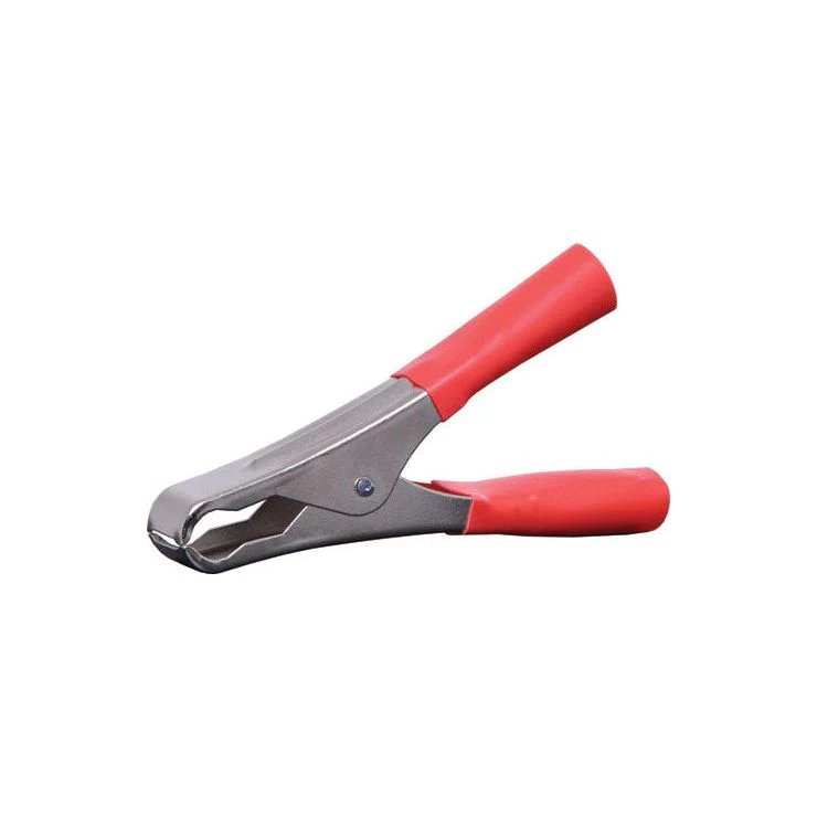 50Amp Red And Black Battery Alligator Clips Pair