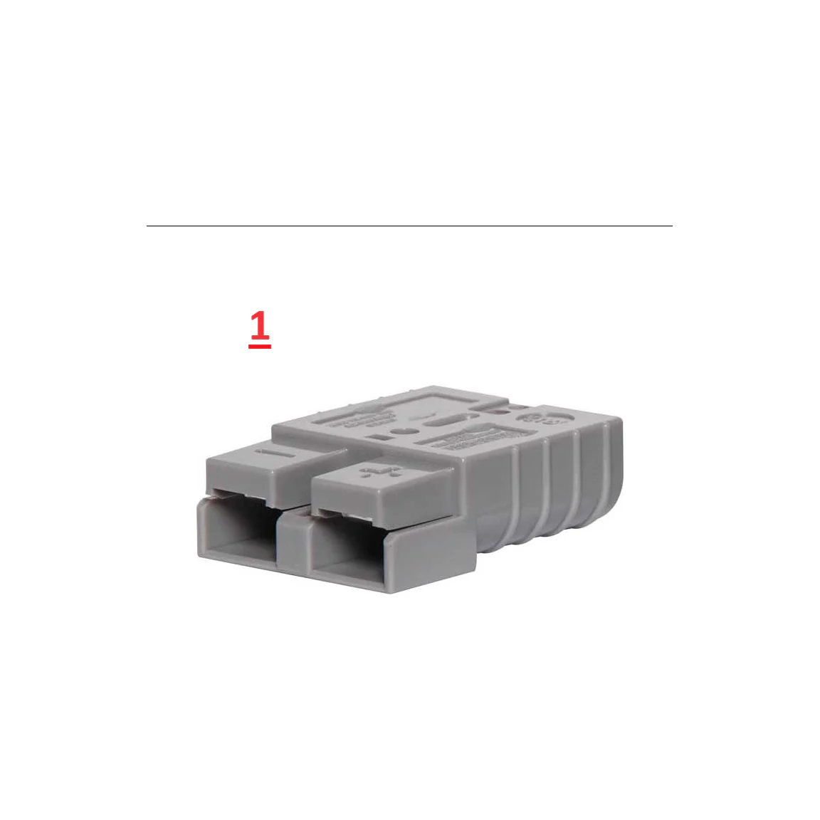 50Amp Grey Anderson *NON-GENUINE* | 50AND-NG - Image 2