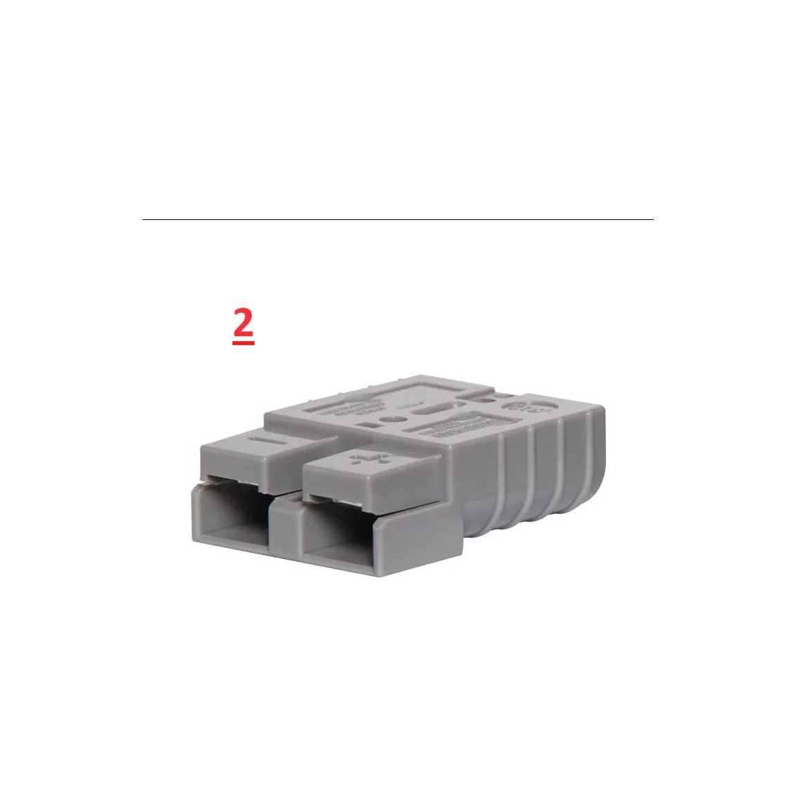 50Amp Grey Anderson *NON-GENUINE* | 50AND-NG - Image 3