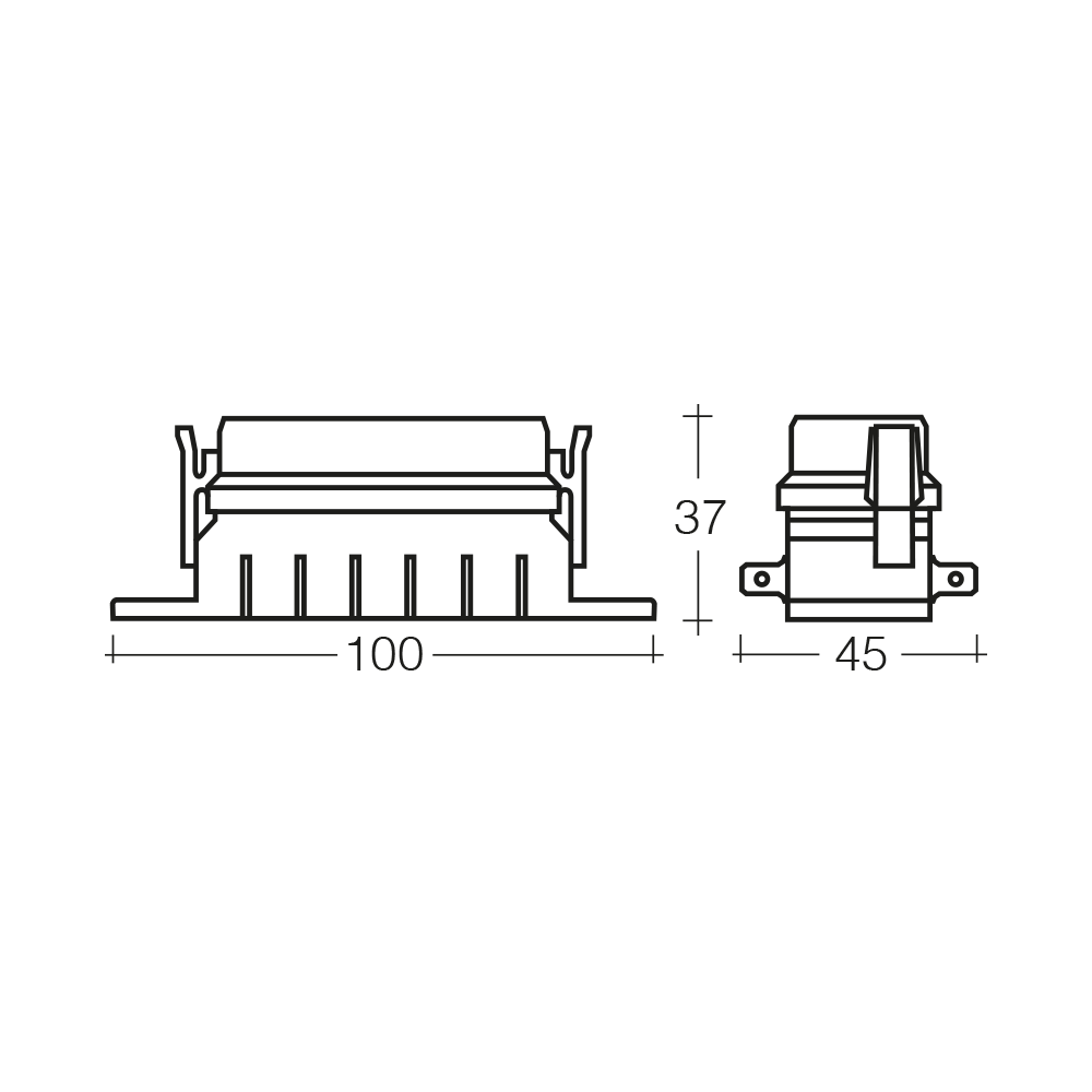 6-WAY STANDARD ATS BLADE FUSE BOX | 54422BL - Image 2