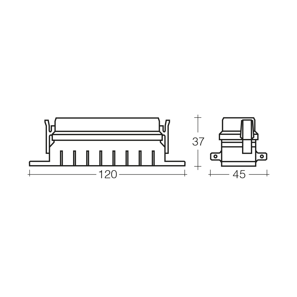 8-WAY STANDARD ATS BLADE FUSE BOX | 54424BL - Image 2