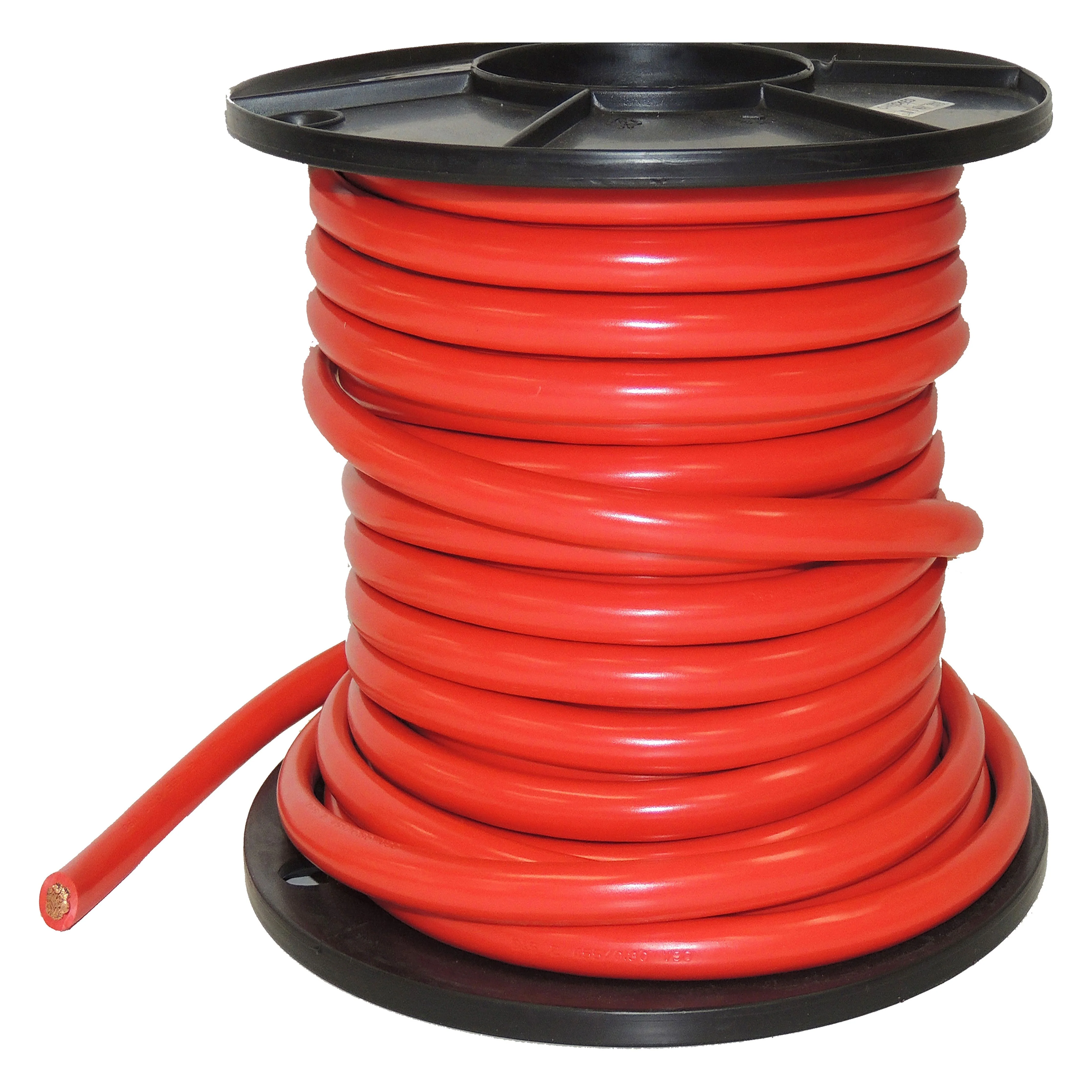 86mm 000B&S SINGLE Automotive cable - RED - rated to 335Amps continuous