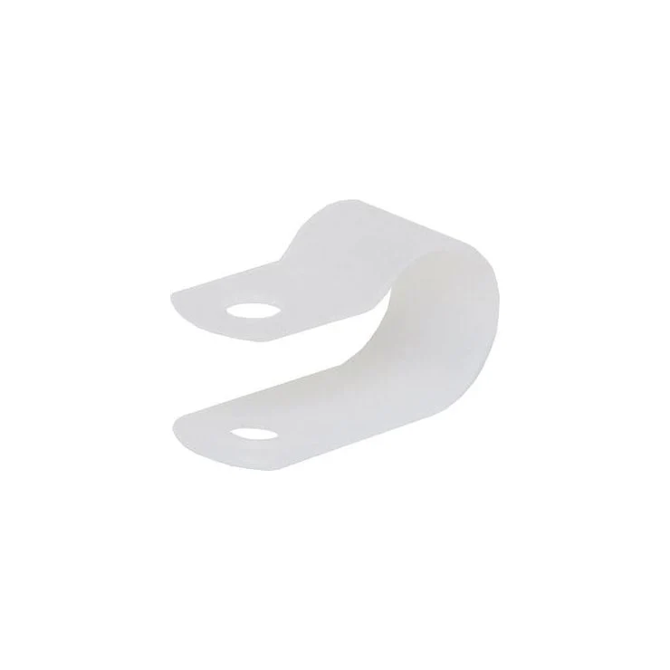9.5mm P-Clip Cable Clamp (White) Pk 10 | H4221A