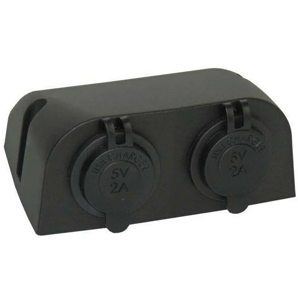 Accessory Dome - 2 gang - Cig / Merit / Engel / USB / Volt - Image 4