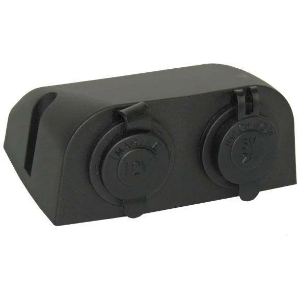 Accessory Dome - 2 gang - Cig / Merit / Engel / USB / Volt - Image 8