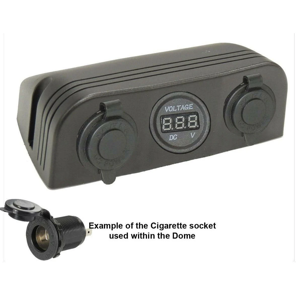 Accessory Dome - 3 gang - Cig / Merit / Engel / USB / Volt - Image 10