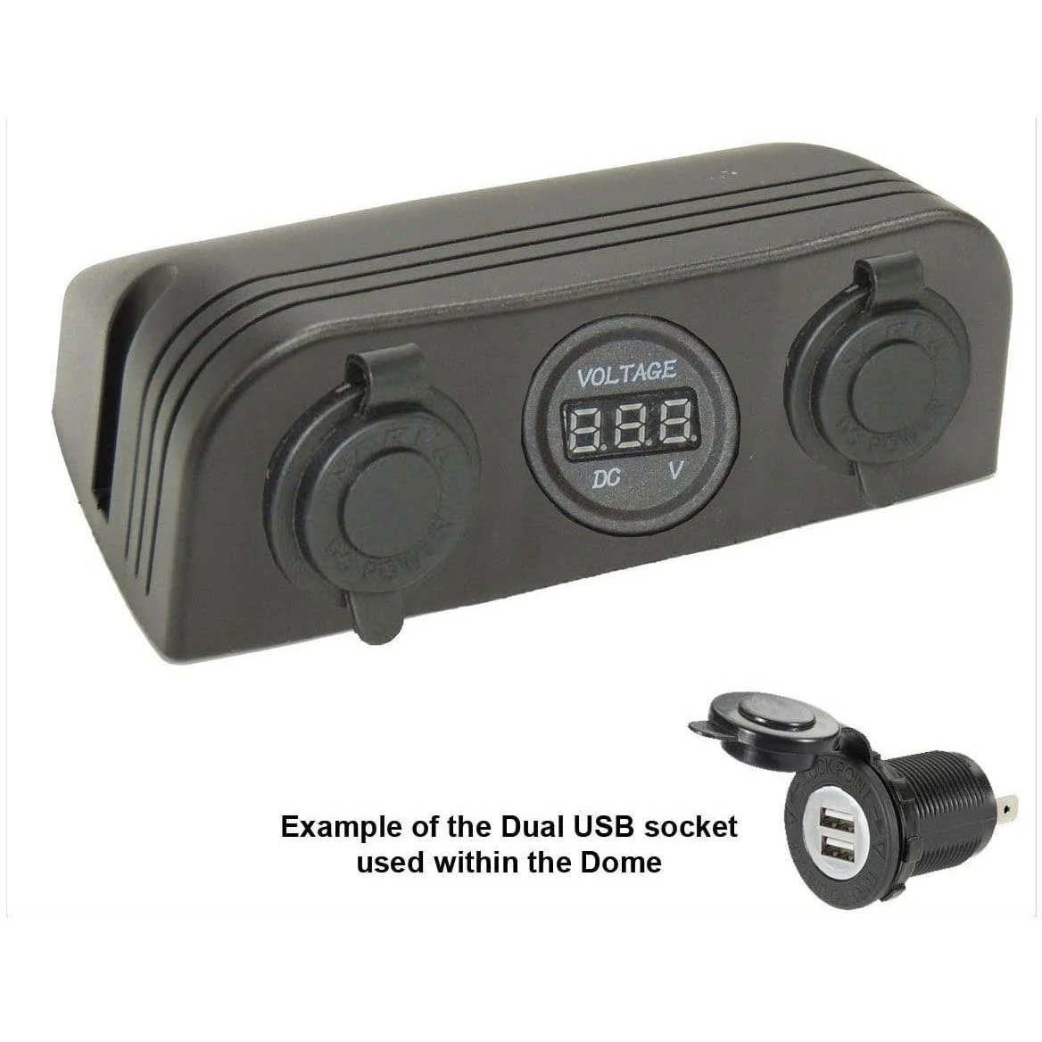 Accessory Dome - 3 gang - Cig / Merit / Engel / USB / Volt - Image 20