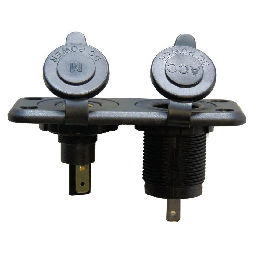Accessory plate - 2 gang - Cig / Merit / Engel / USB / Volt - Image 3