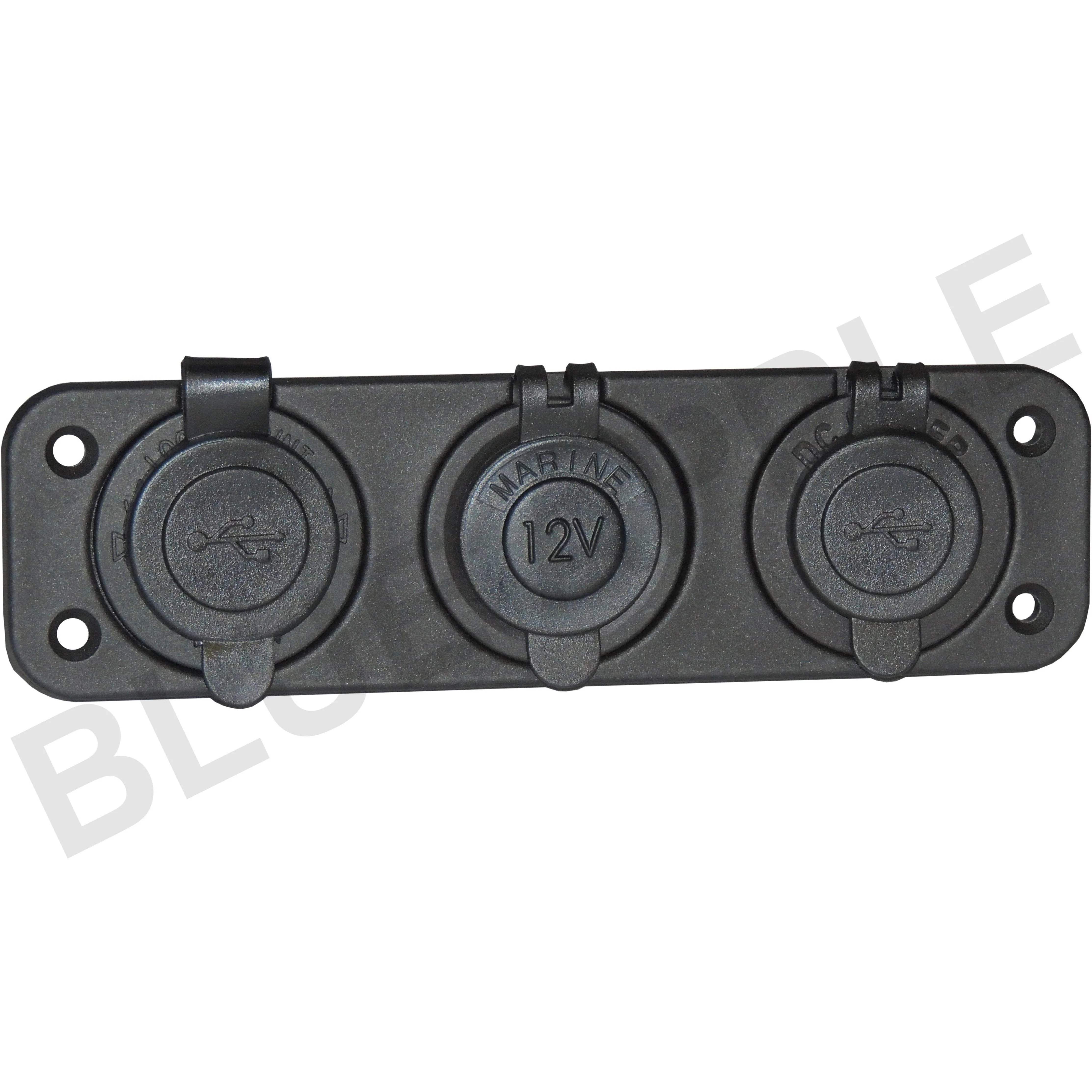 Accessory Plate - 3 gang - Cig / Merit / Engel / USB / Volt - Image 13