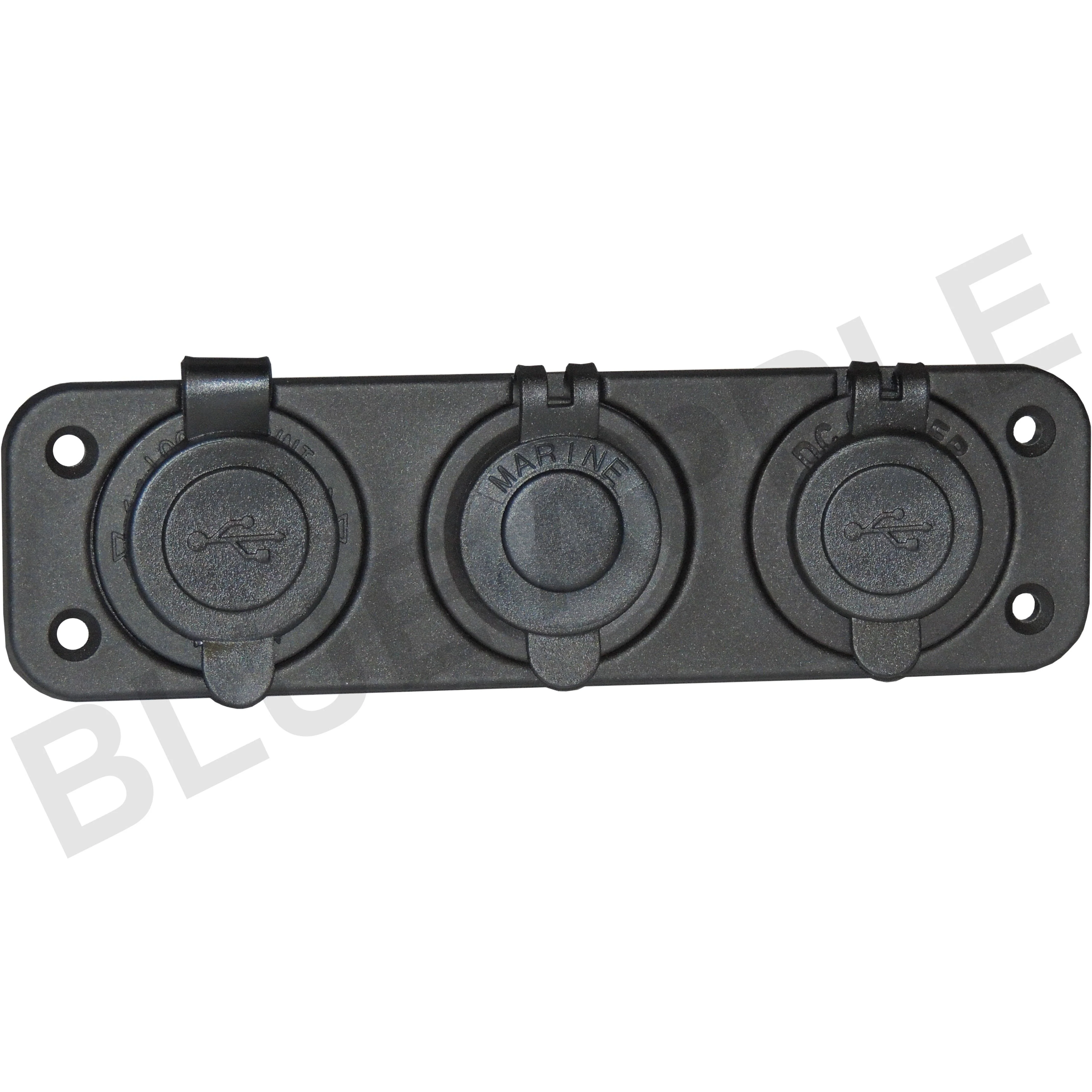 Accessory Plate - 3 gang - Cig / Merit / Engel / USB / Volt - Image 15