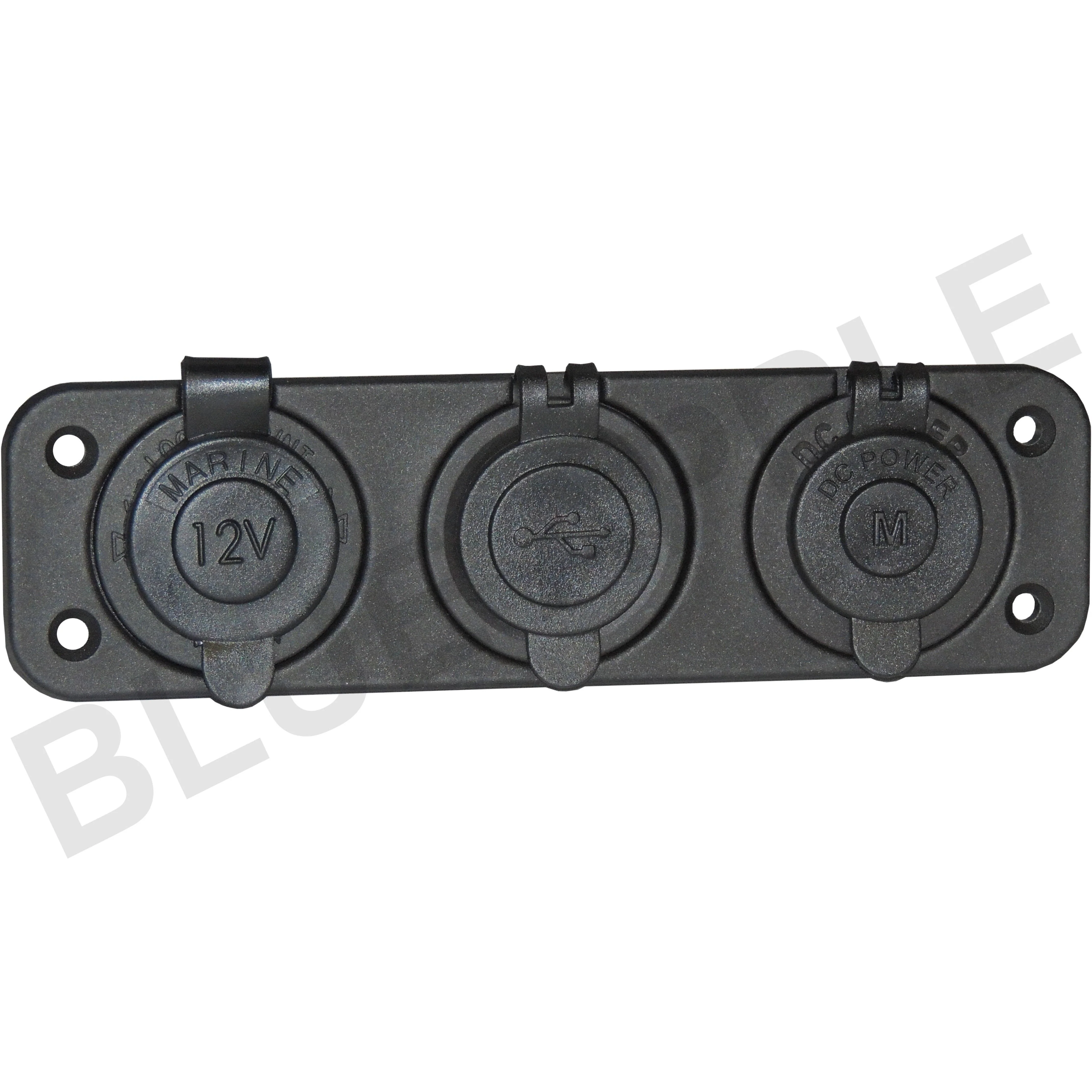 Accessory Plate - 3 gang - Cig / Merit / Engel / USB / Volt - Image 23