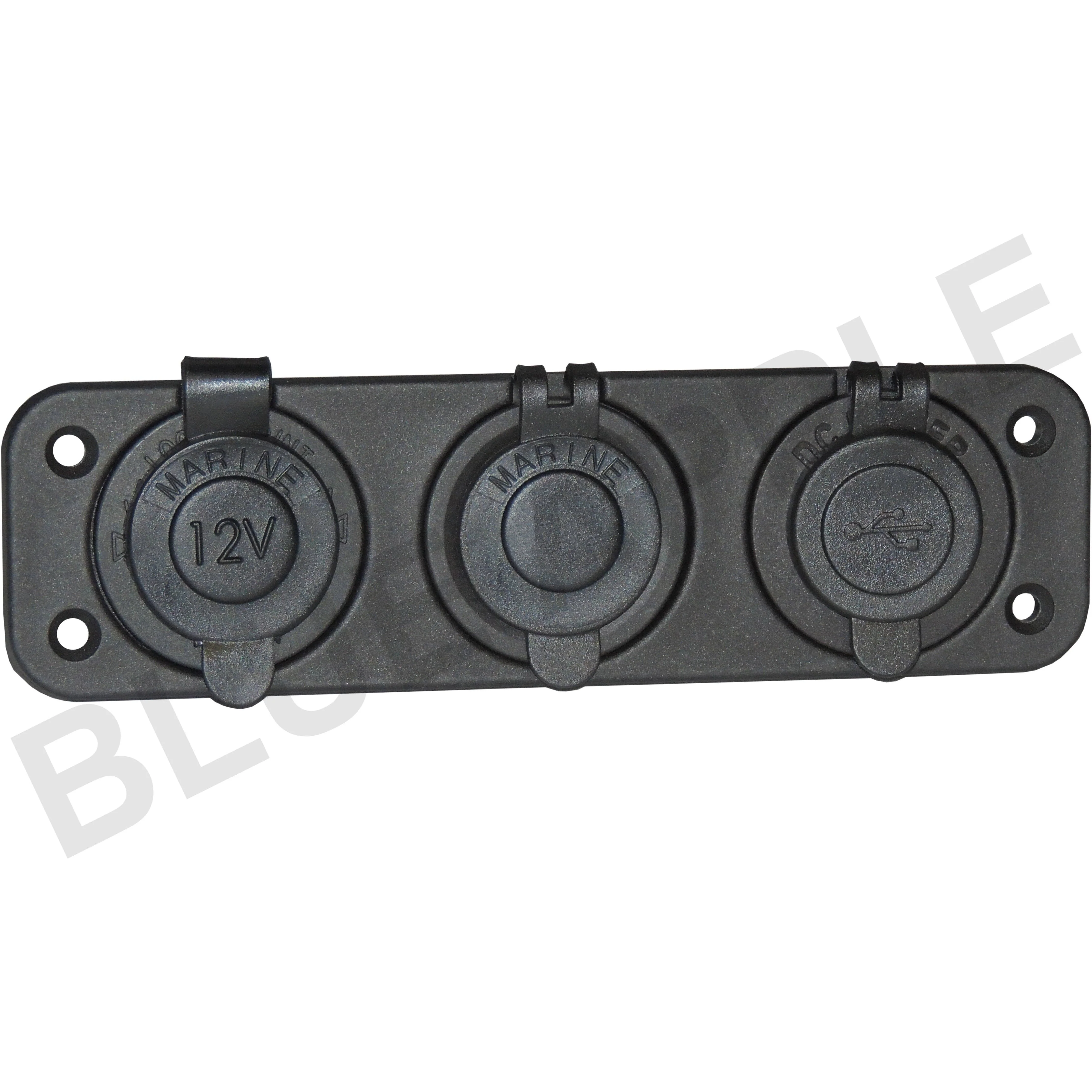 Accessory Plate - 3 gang - Cig / Merit / Engel / USB / Volt - Image 26