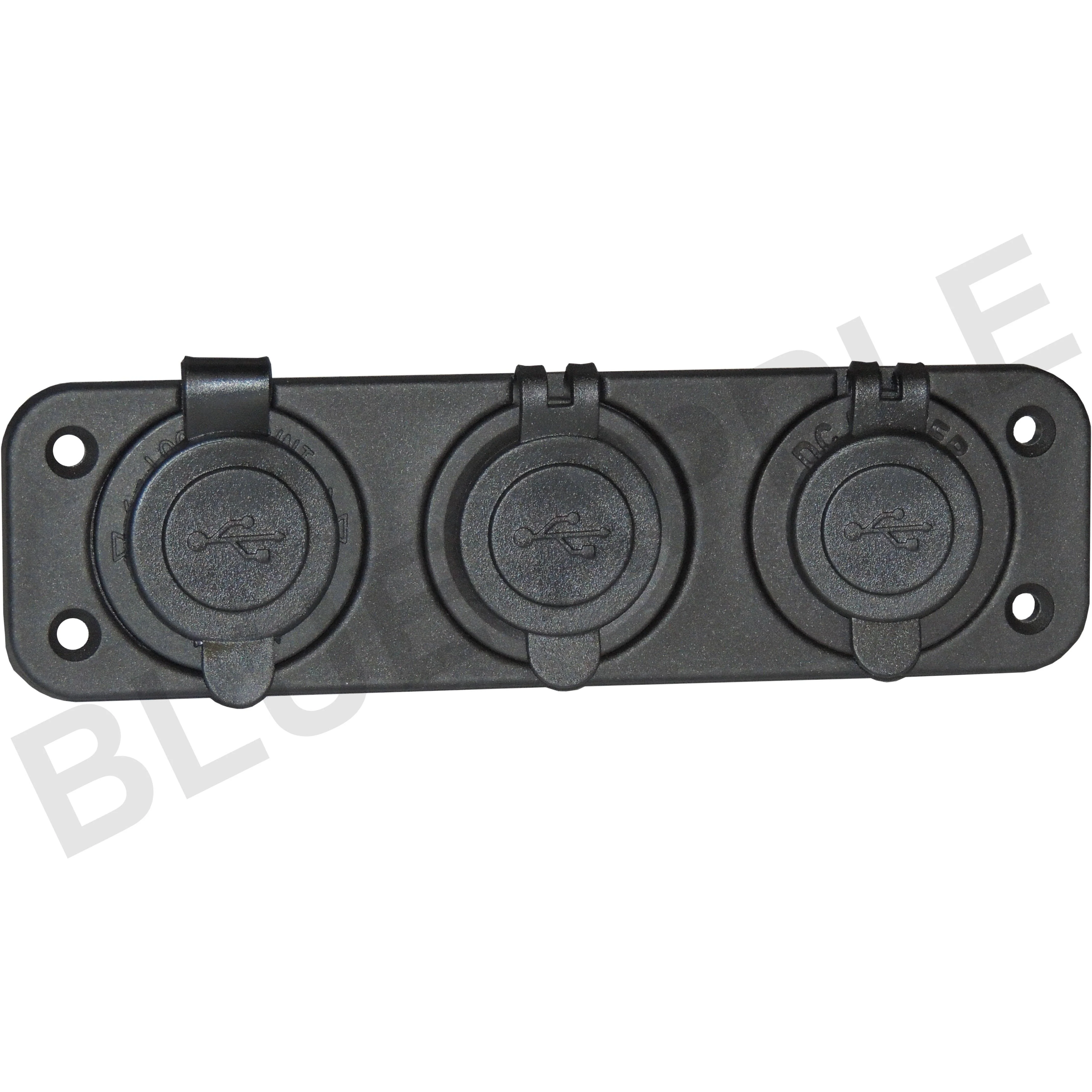 Accessory Plate - 3 gang - Cig / Merit / Engel / USB / Volt - Image 4