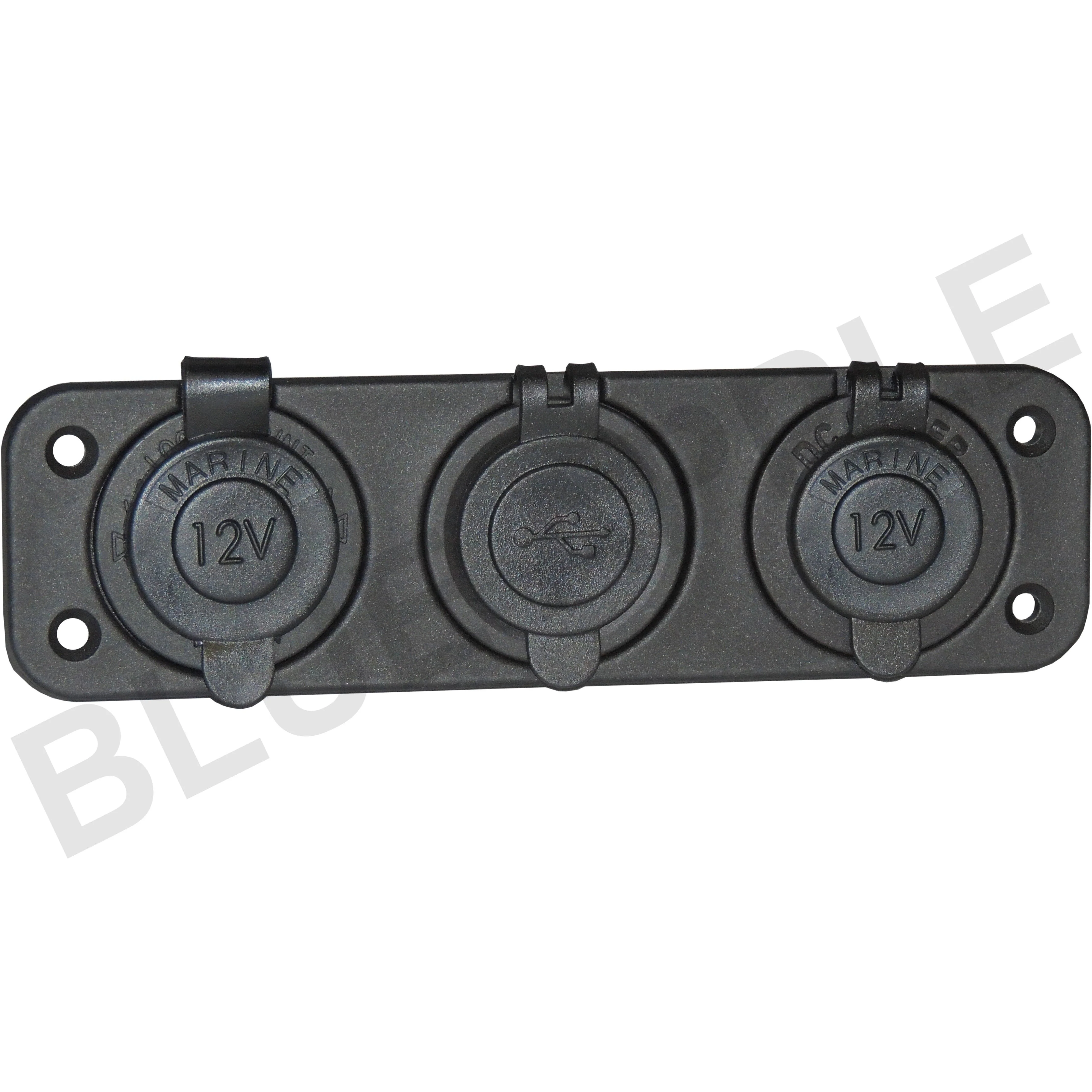 Accessory Plate - 3 gang - Cig / Merit / Engel / USB / Volt - Image 6