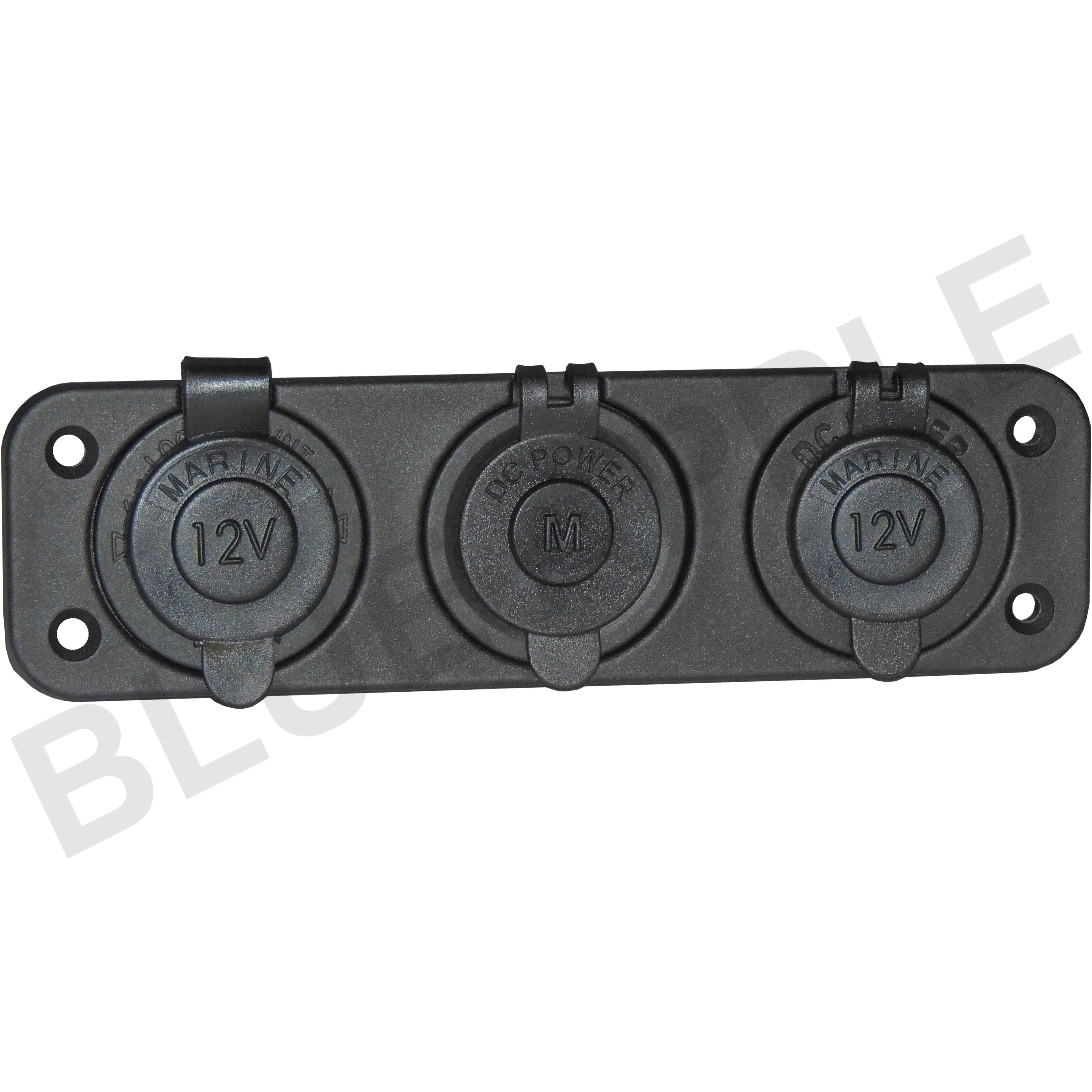 Accessory Plate - 3 gang - Cig / Merit / Engel / USB / Volt - Image 7