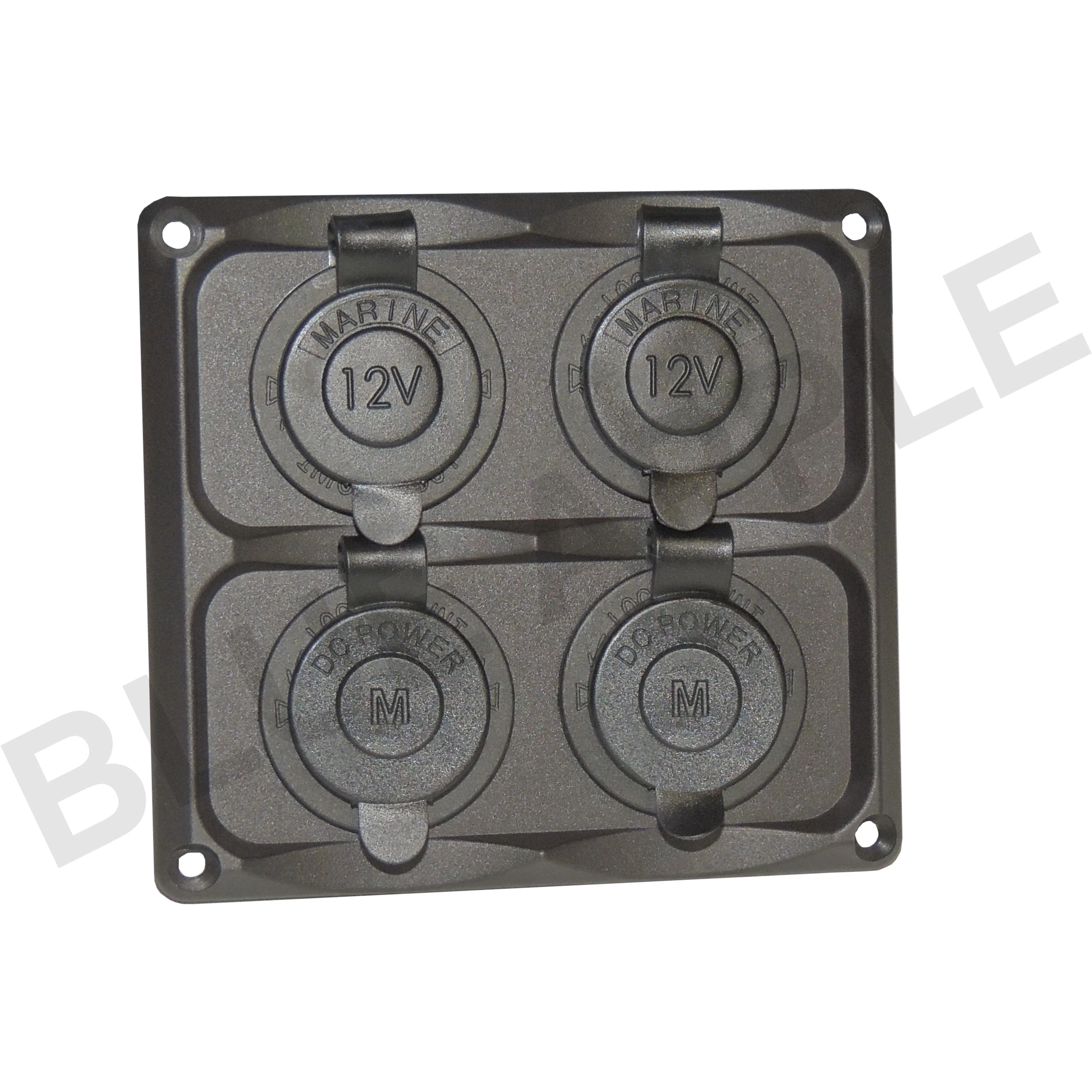 Accessory Plate - 4 gang - Cig / Merit / Engel / USB / Volt - Image 18
