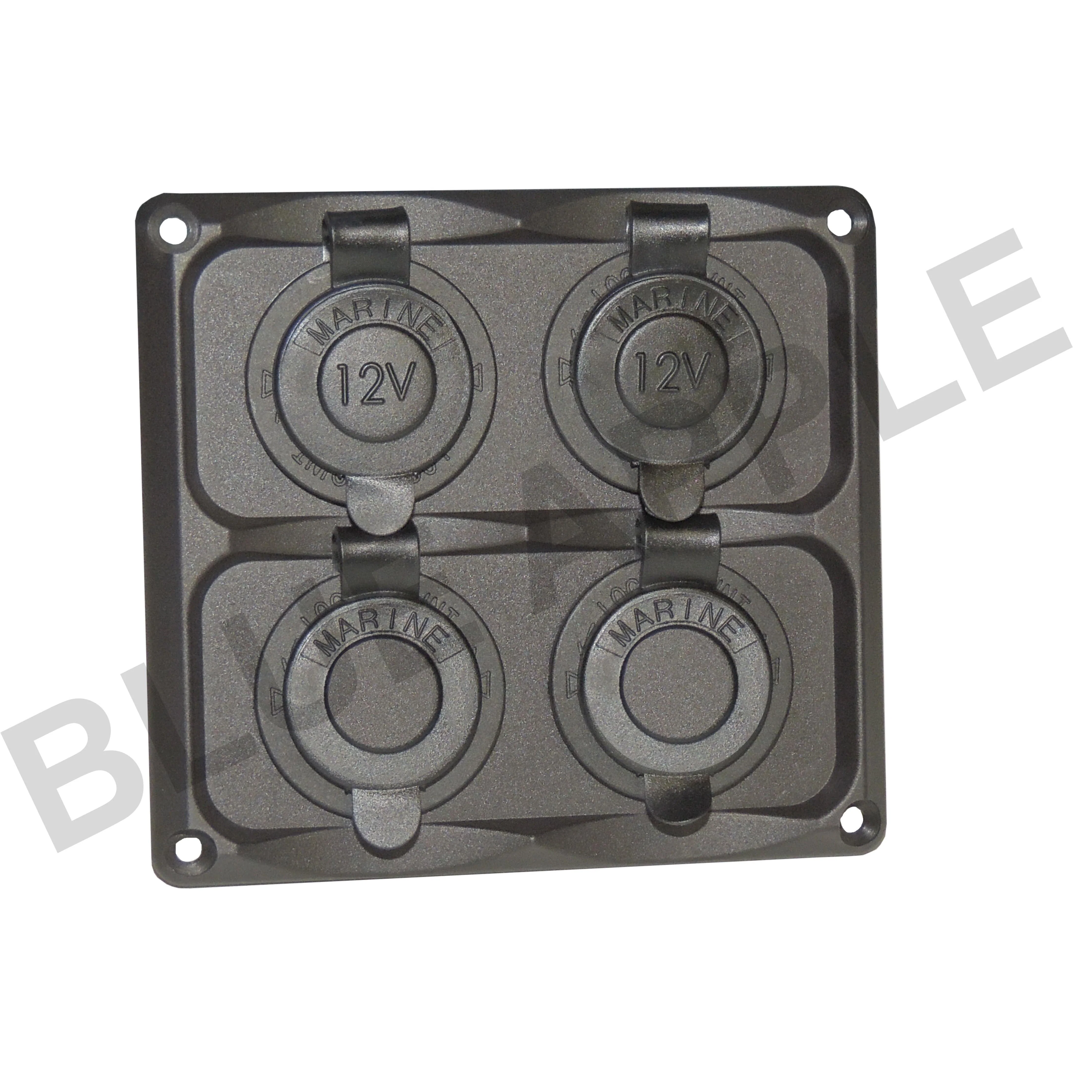 Accessory Plate - 4 gang - Cig / Merit / Engel / USB / Volt - Image 20
