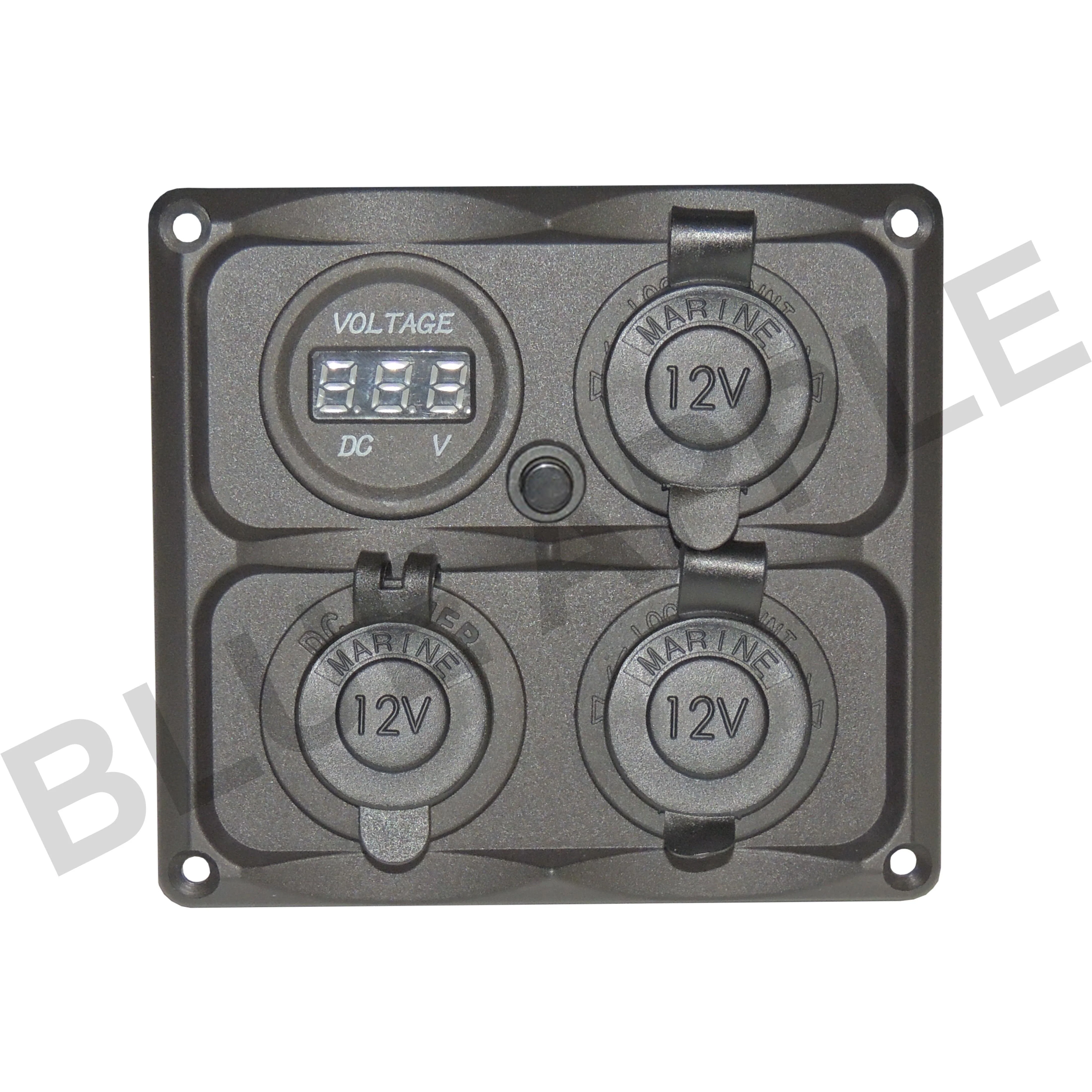 Accessory Plate - 4 gang - Cig / Merit / Engel / USB / Volt - Image 9