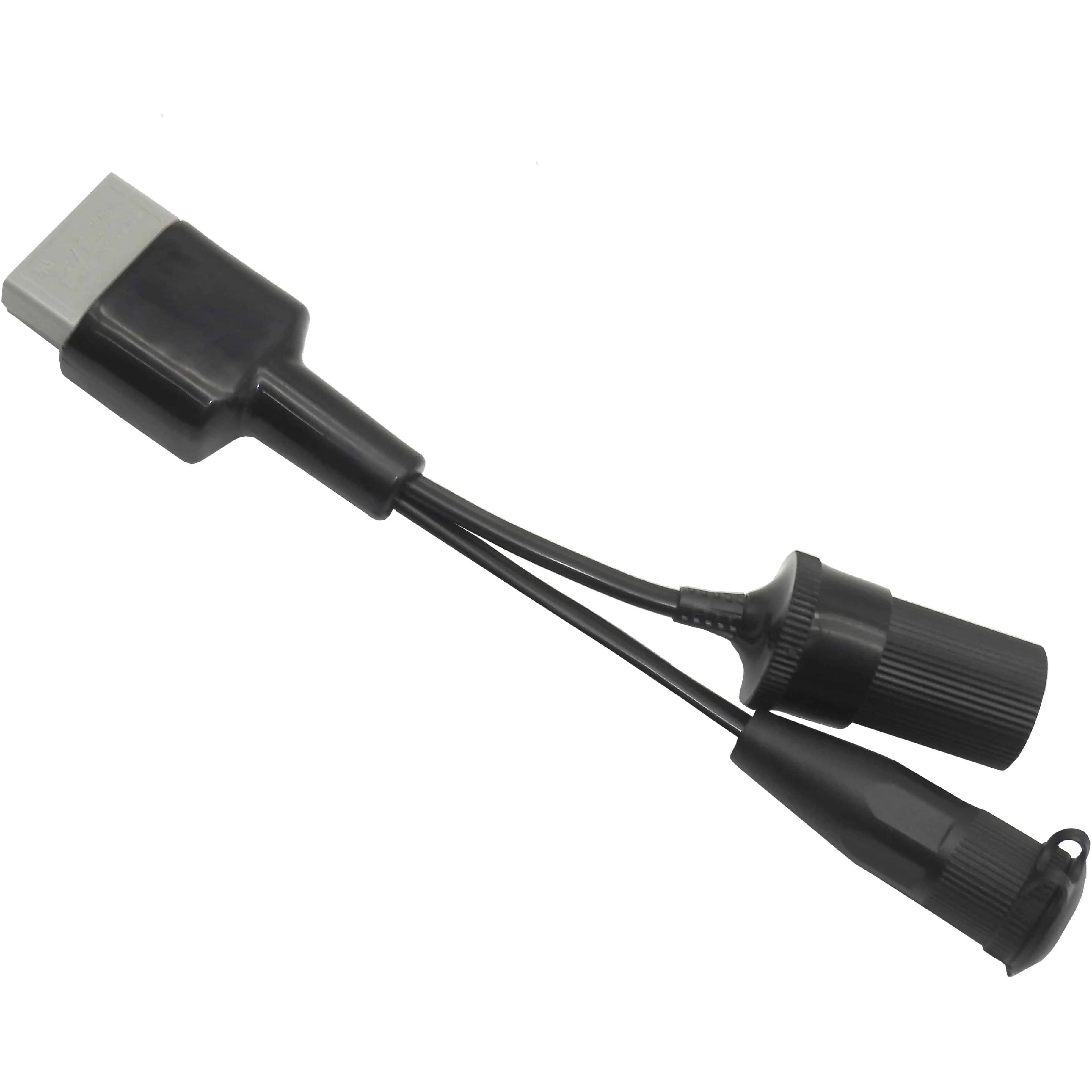 Adaptor - Anderson 50Amp to Female Cigarette socket + Female Hella/Merit socket