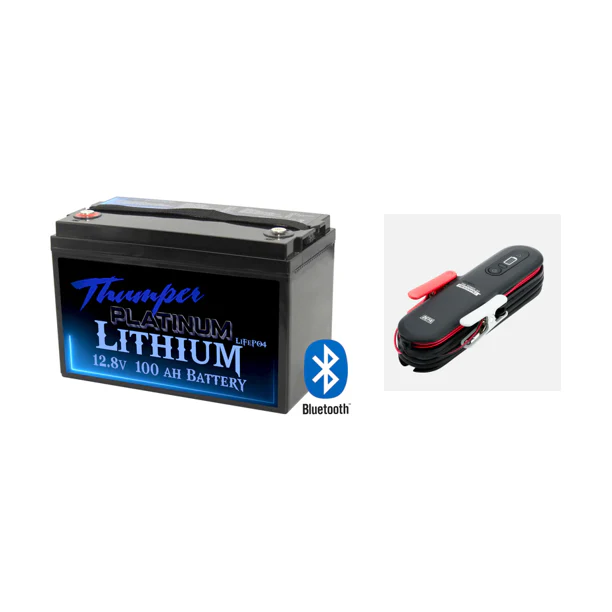 Deep Cycle Lithium 100AH Battery Plus 10 Amp 240 Volt Battery Charger Options - Image 4