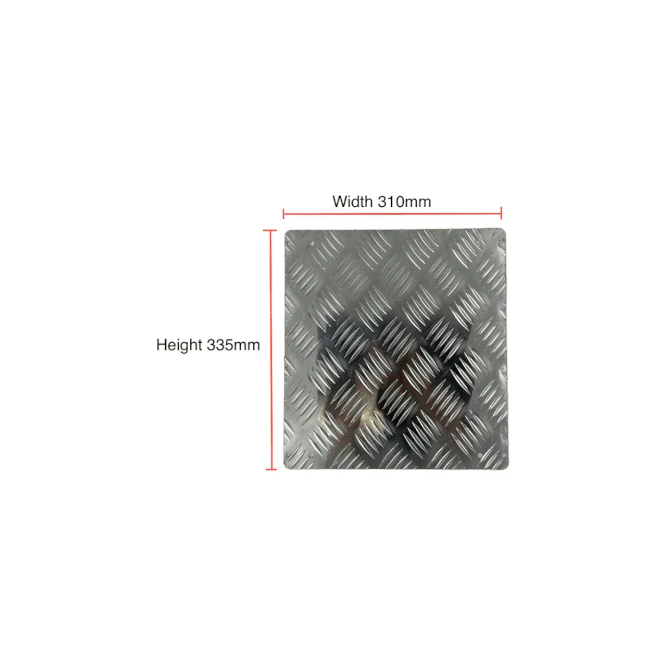 AUFOCUS Gen 4 - SILVER Stainless Steel Checker Plate Tank Cover For Diesel Heater - Image 3