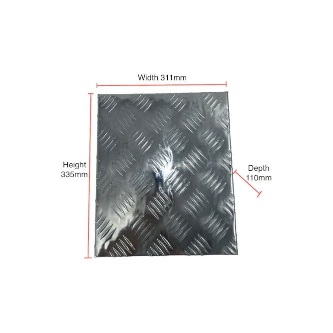 AUFOCUS Gen 4 - SILVER Stainless Steel Checker Plate Tank Cover For Diesel Heater - Image 4